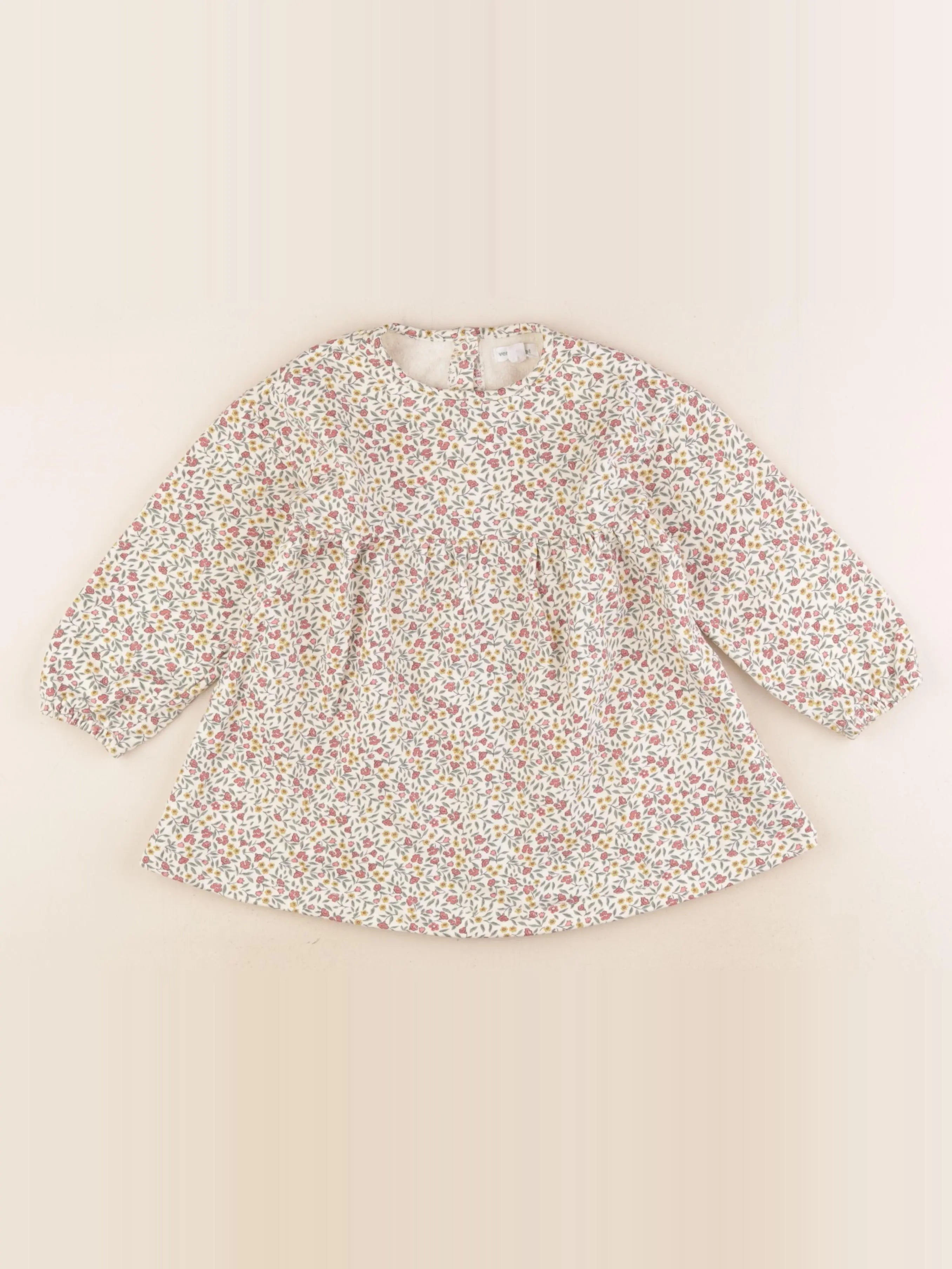 Vertbaudet - robe multicolore - 36 mois