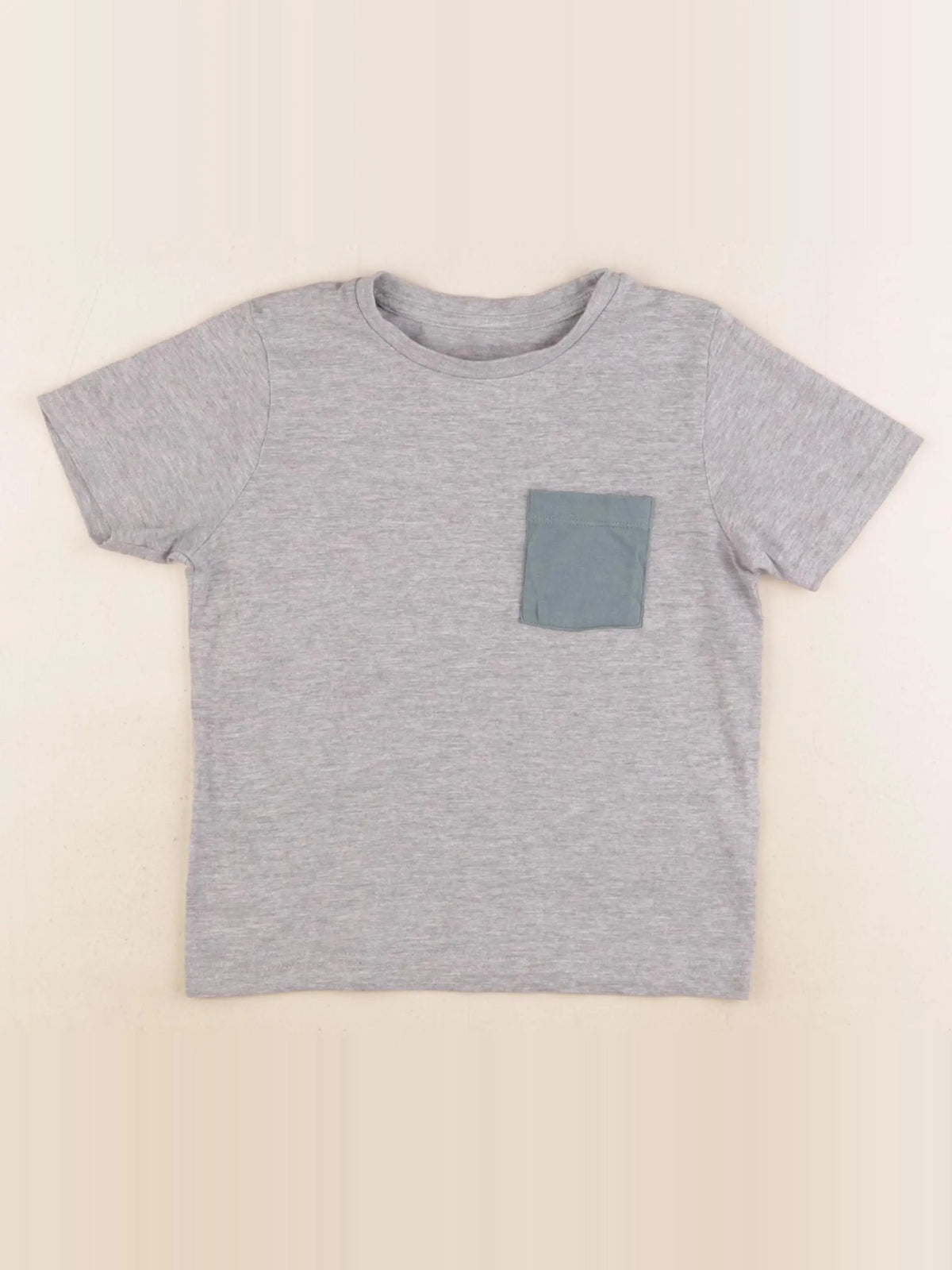 Vertbaudet - tee-shirt gris - 5 ans