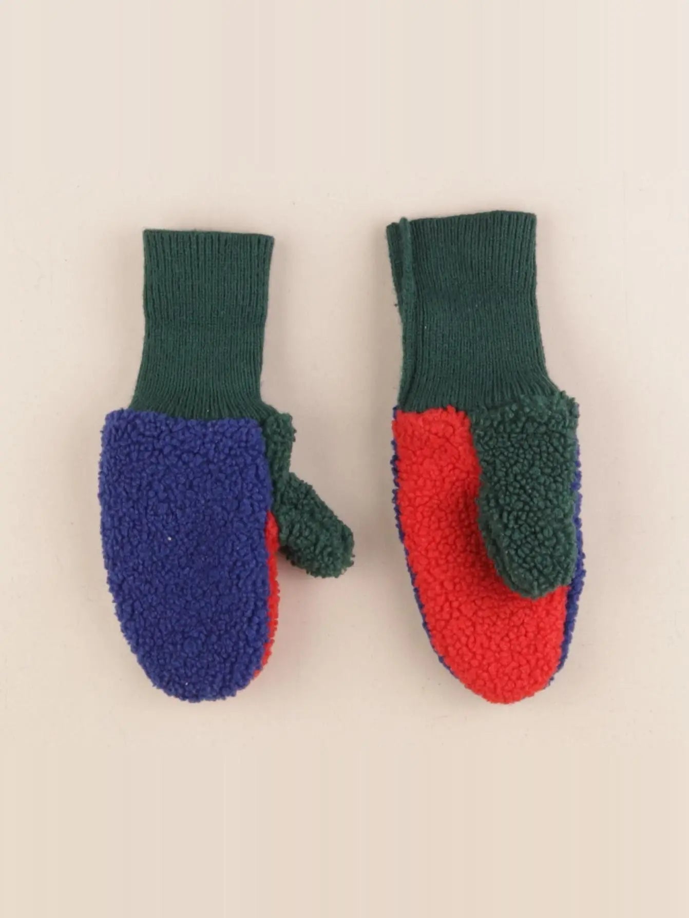 Mini Boden - moufles multicolore - 5/8 ans