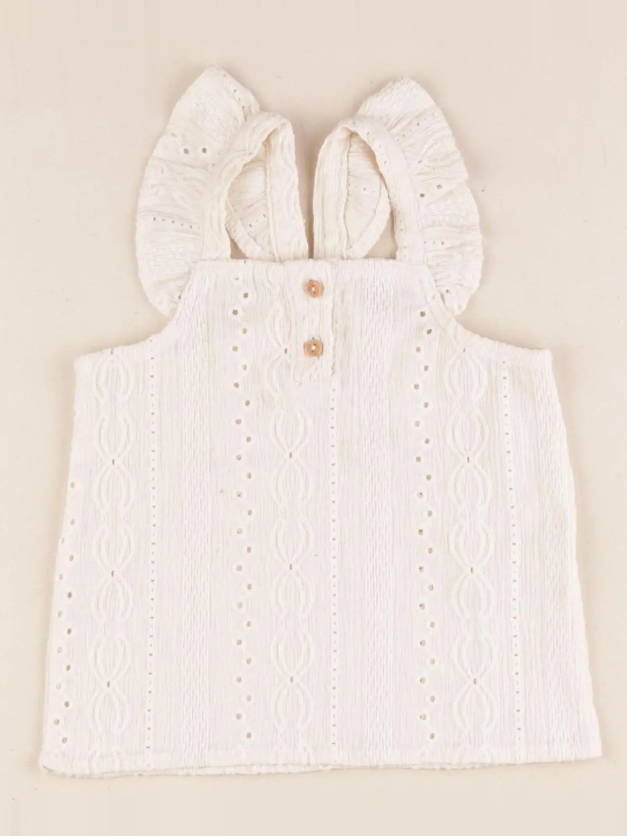 Vertbaudet - débardeur beige - 18 mois