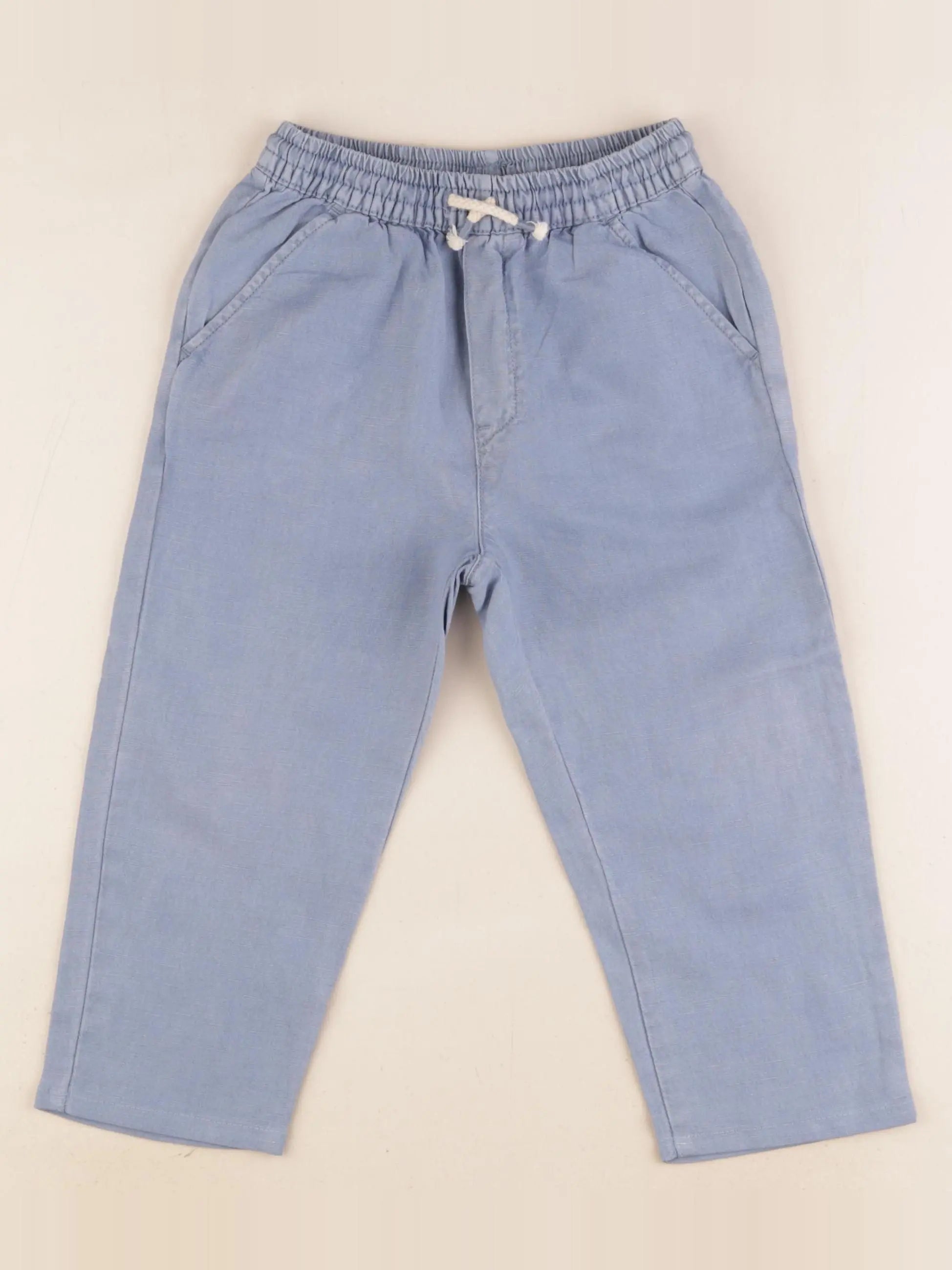 Zara - pantalon bleu - 3/4 ans