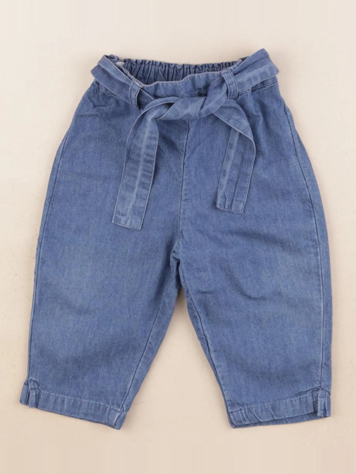 Cyrillus - pantalon bleu - 9 mois