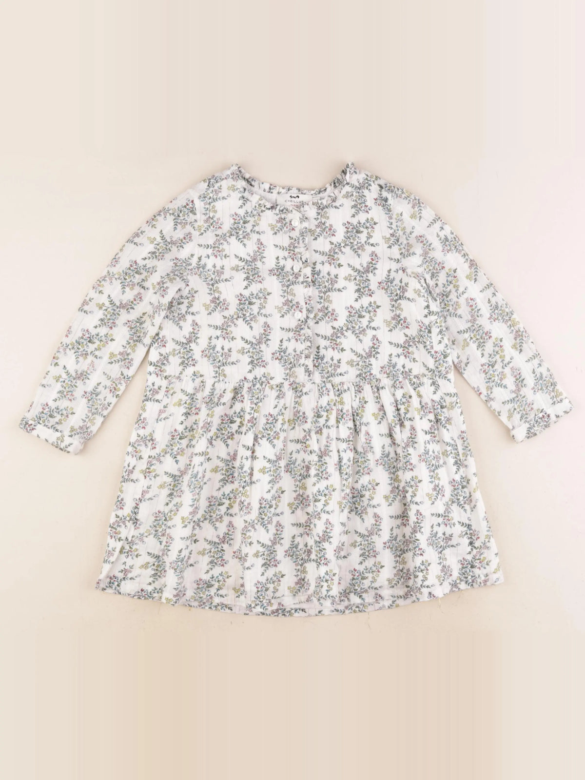 Cyrillus - robe multicolore - 4 ans