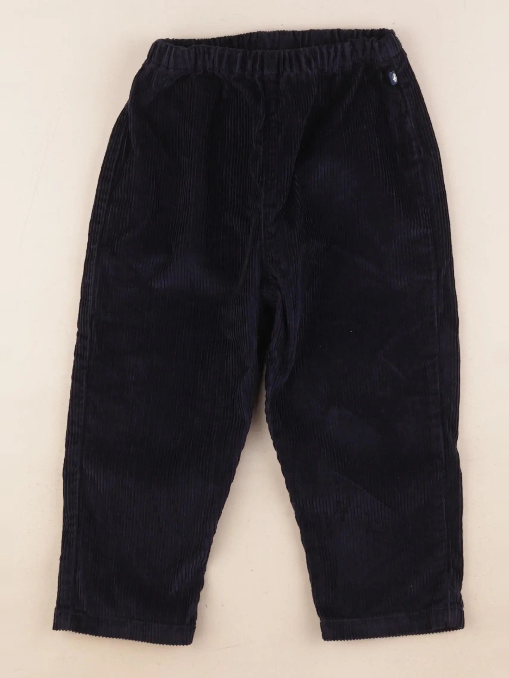 Petit Bateau - pantalon bleu - 36 mois