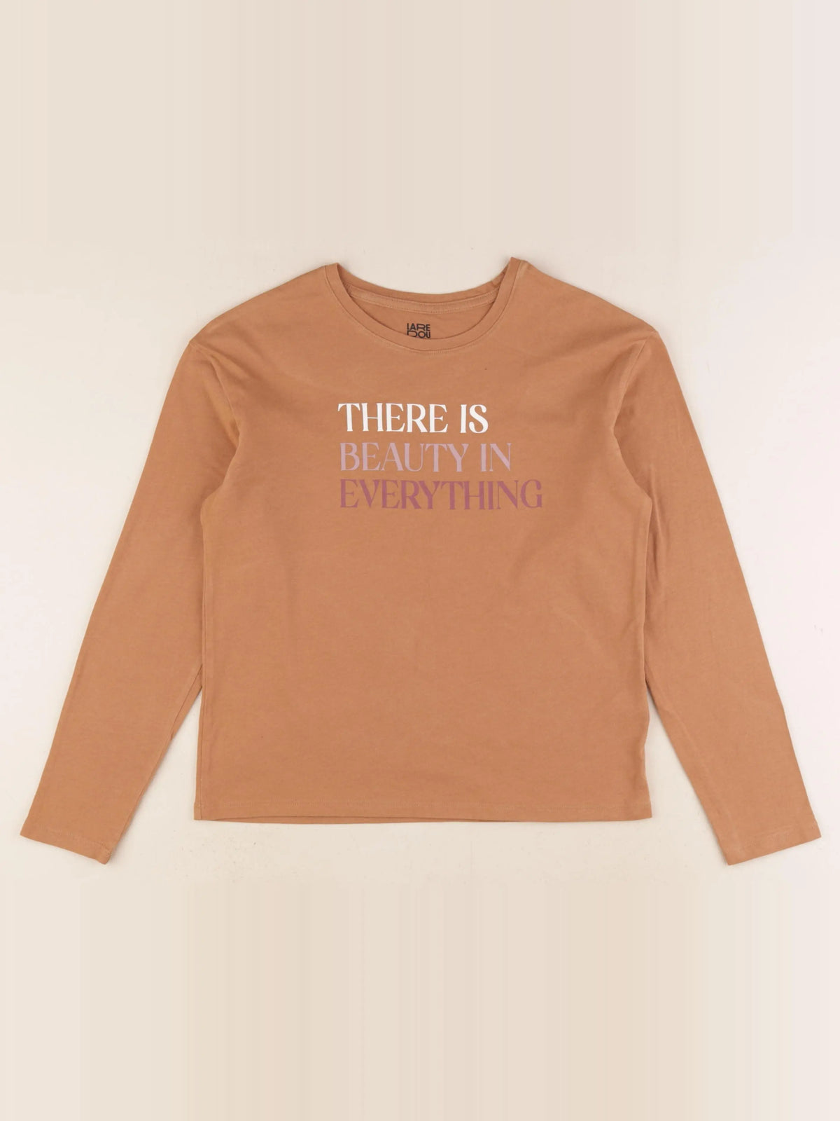 La Redoute - tee-shirt marron - 10 ans