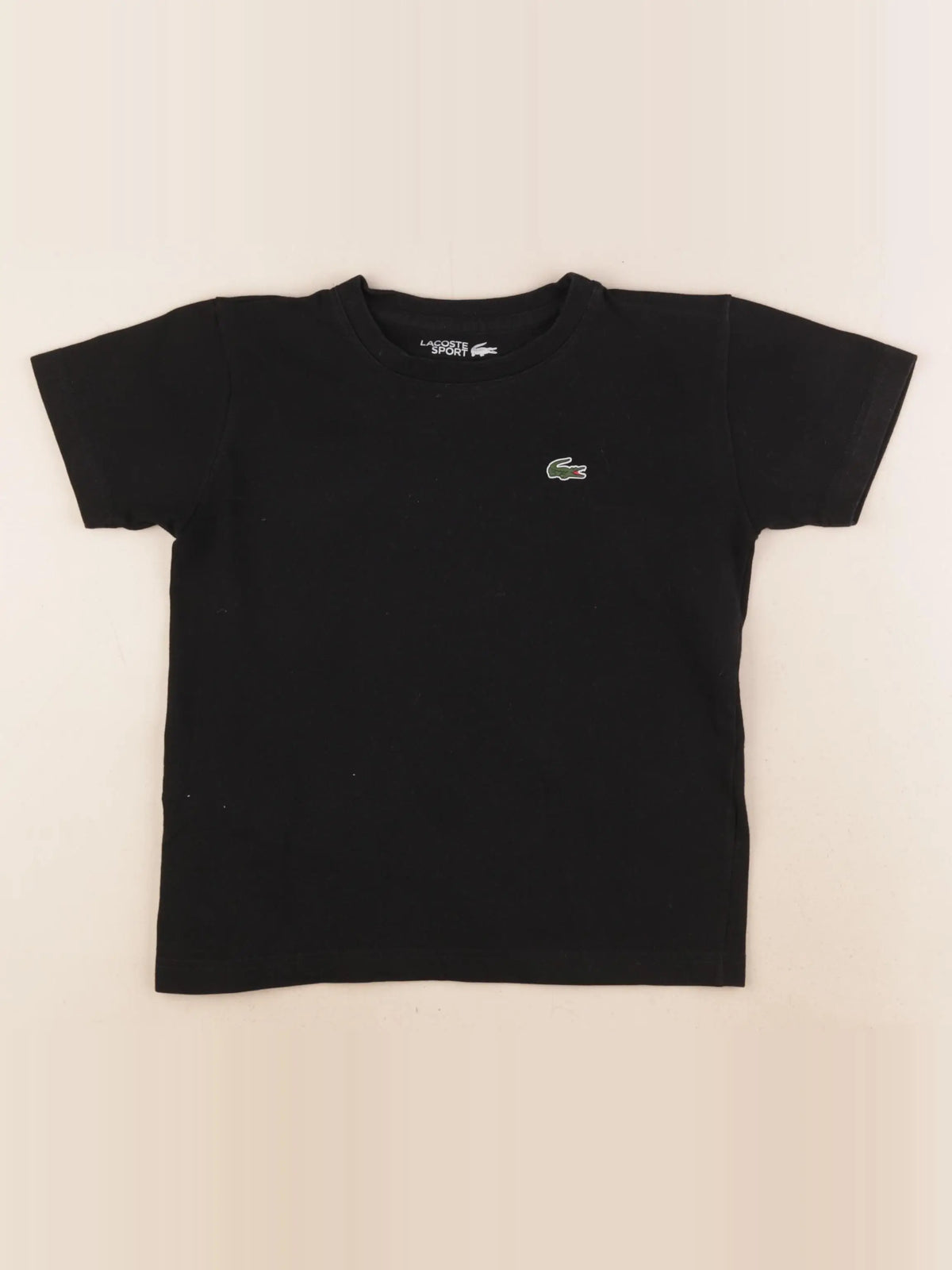 Lacoste - tee-shirt noir - 6 ans