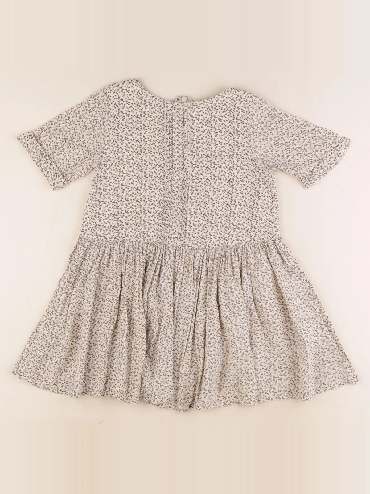 Cyrillus - robe beige - 6 ans