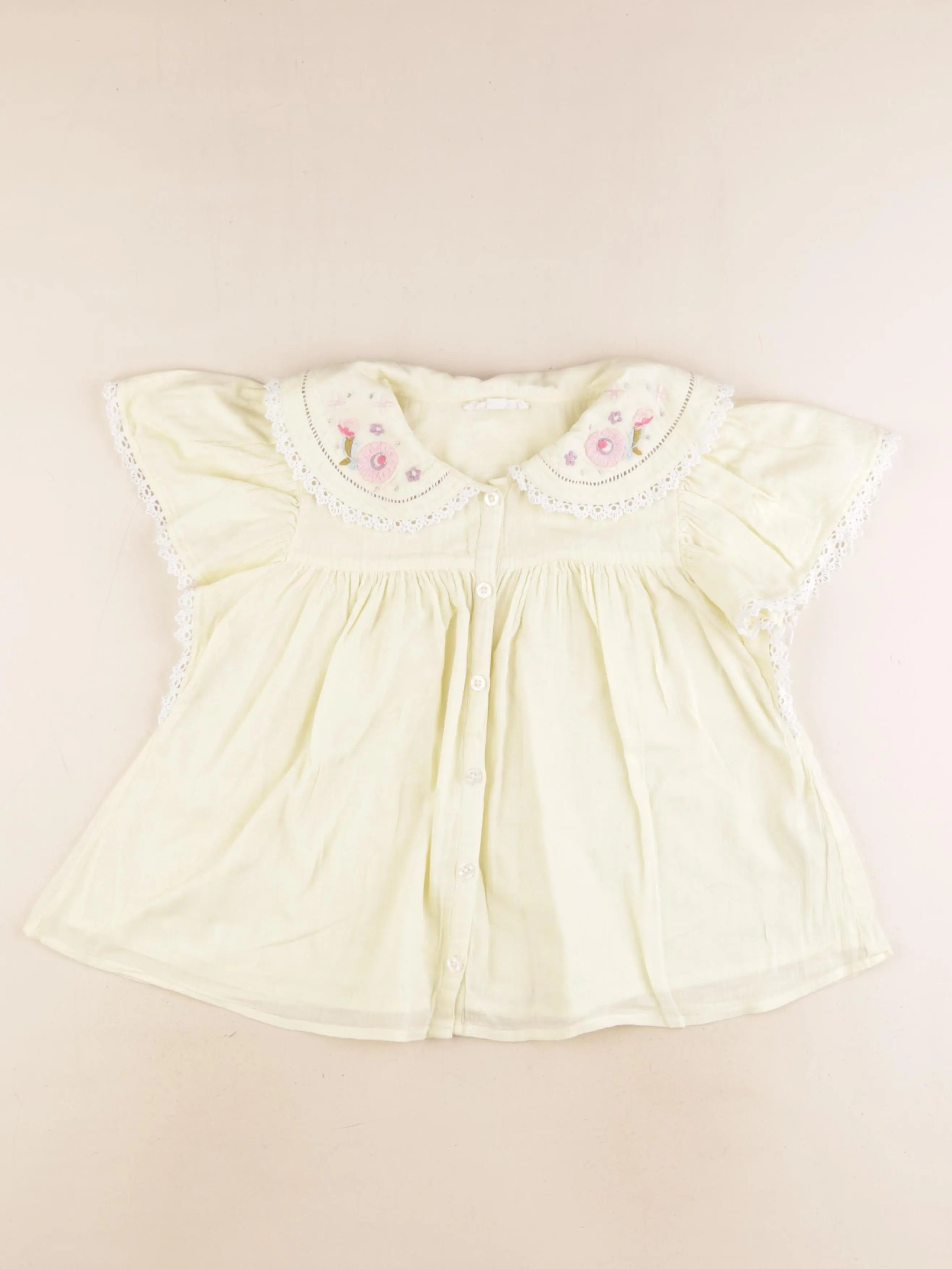 Louise Misha - blouse jaune - 10 ans