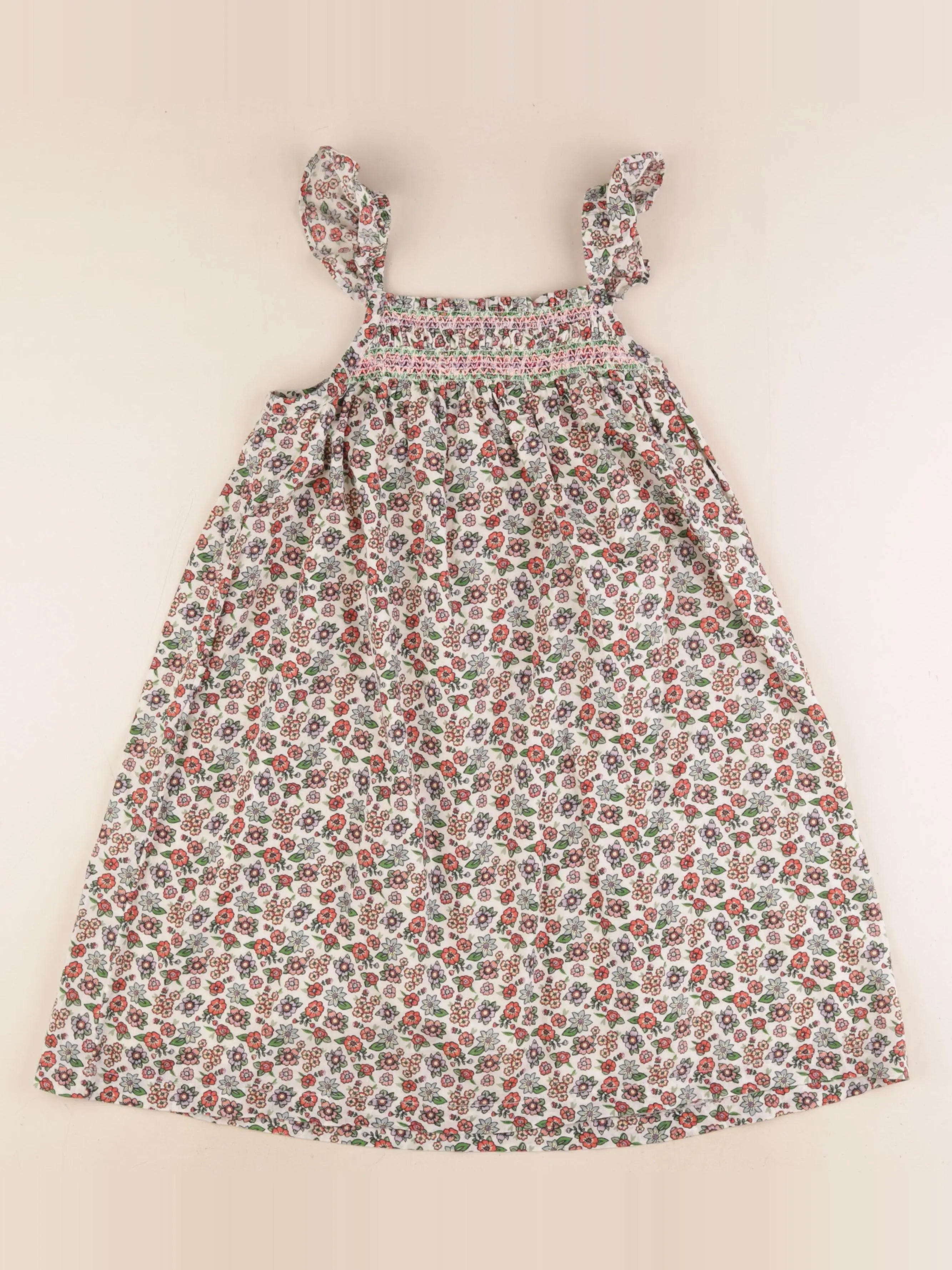 Monoprix - robe multicolore - 8 ans