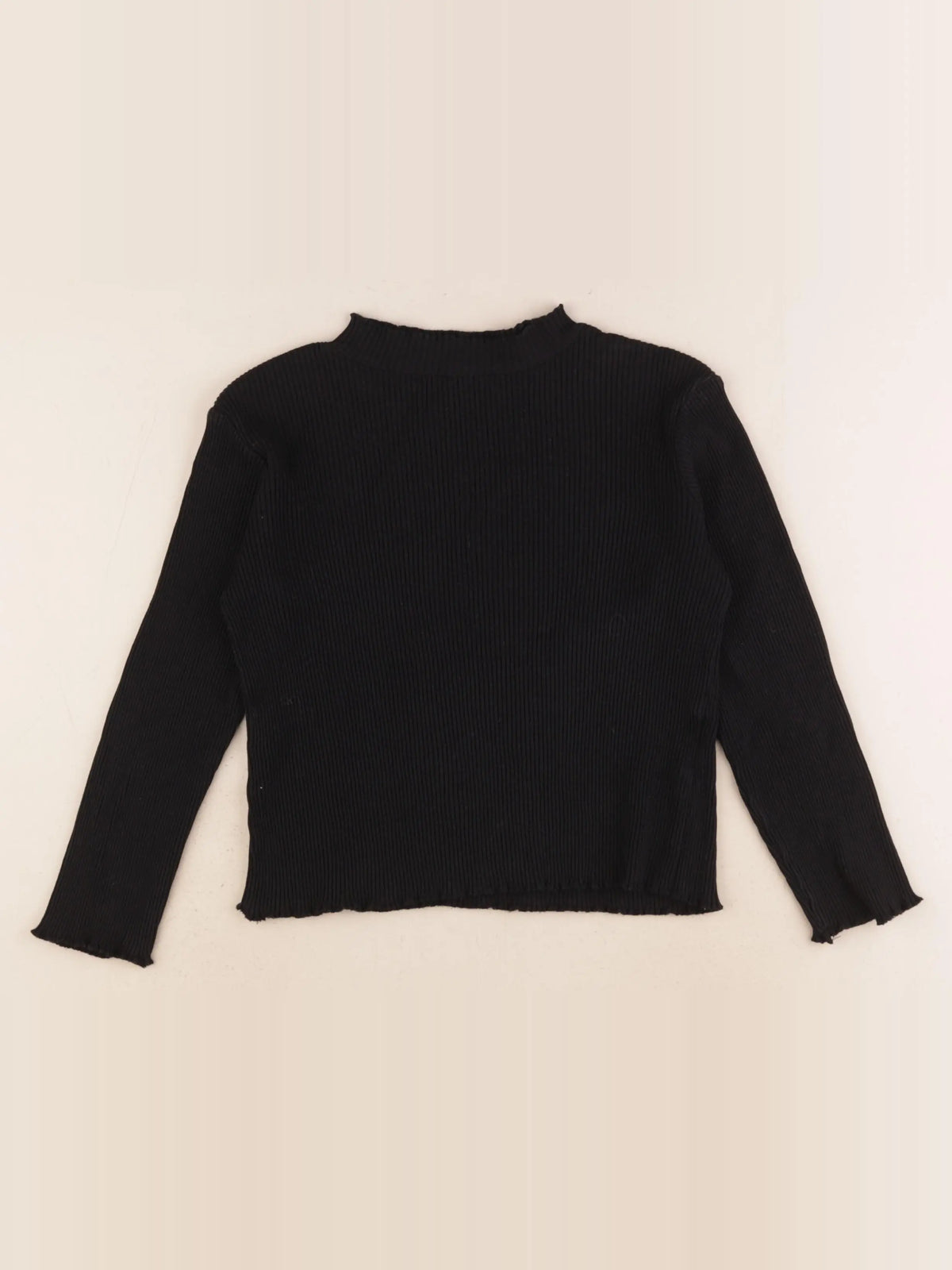 Monoprix - sous-pull noir - 10 ans