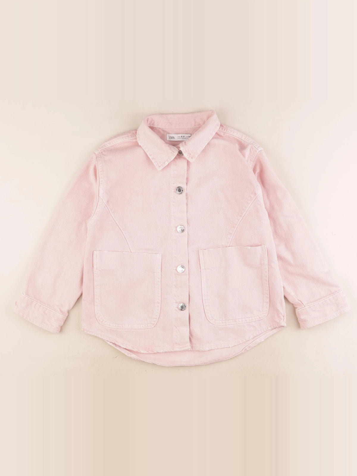 Zara - chemise rose - 8/9 ans