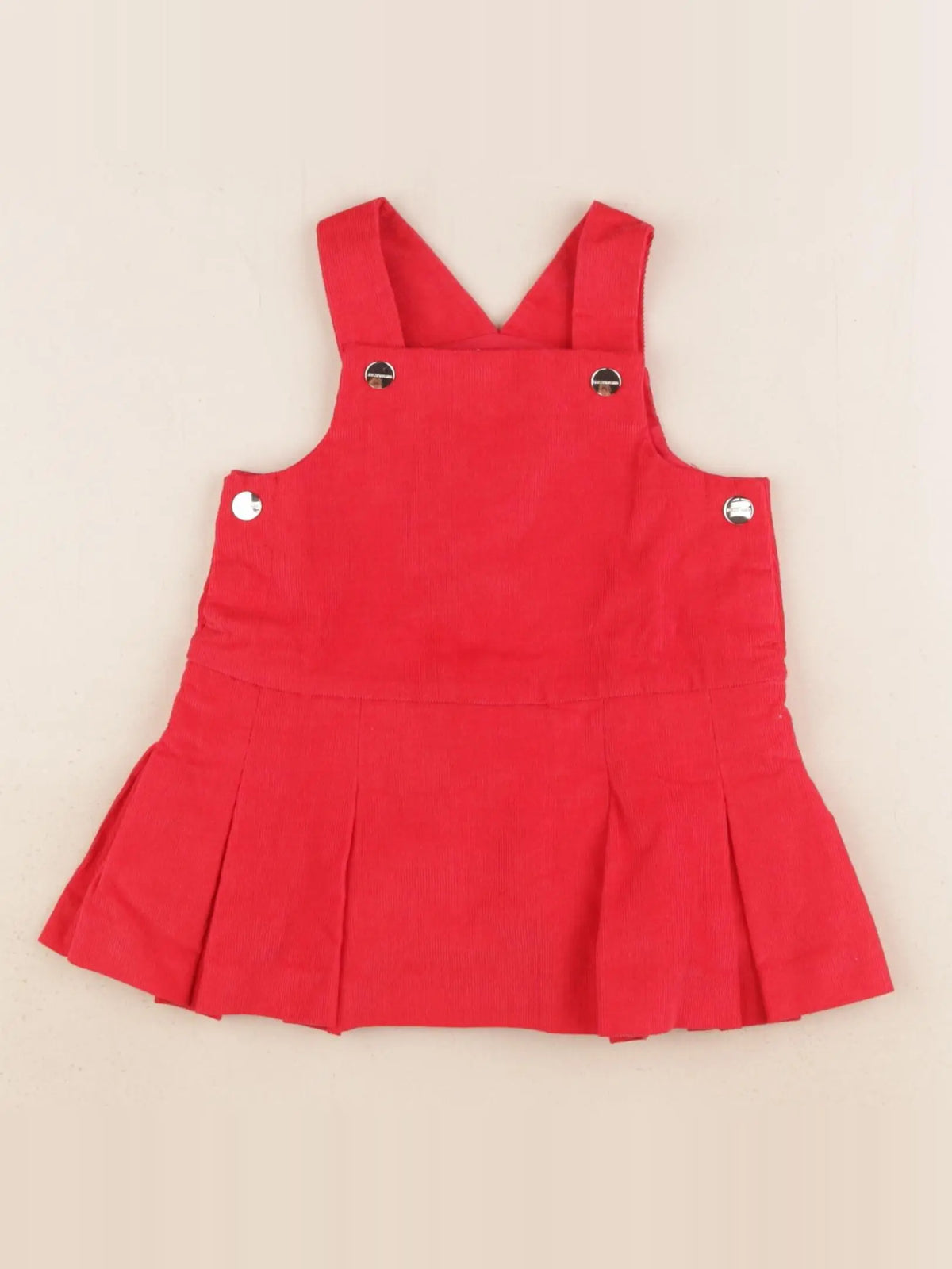 Jacadi - robe rouge - 6 mois
