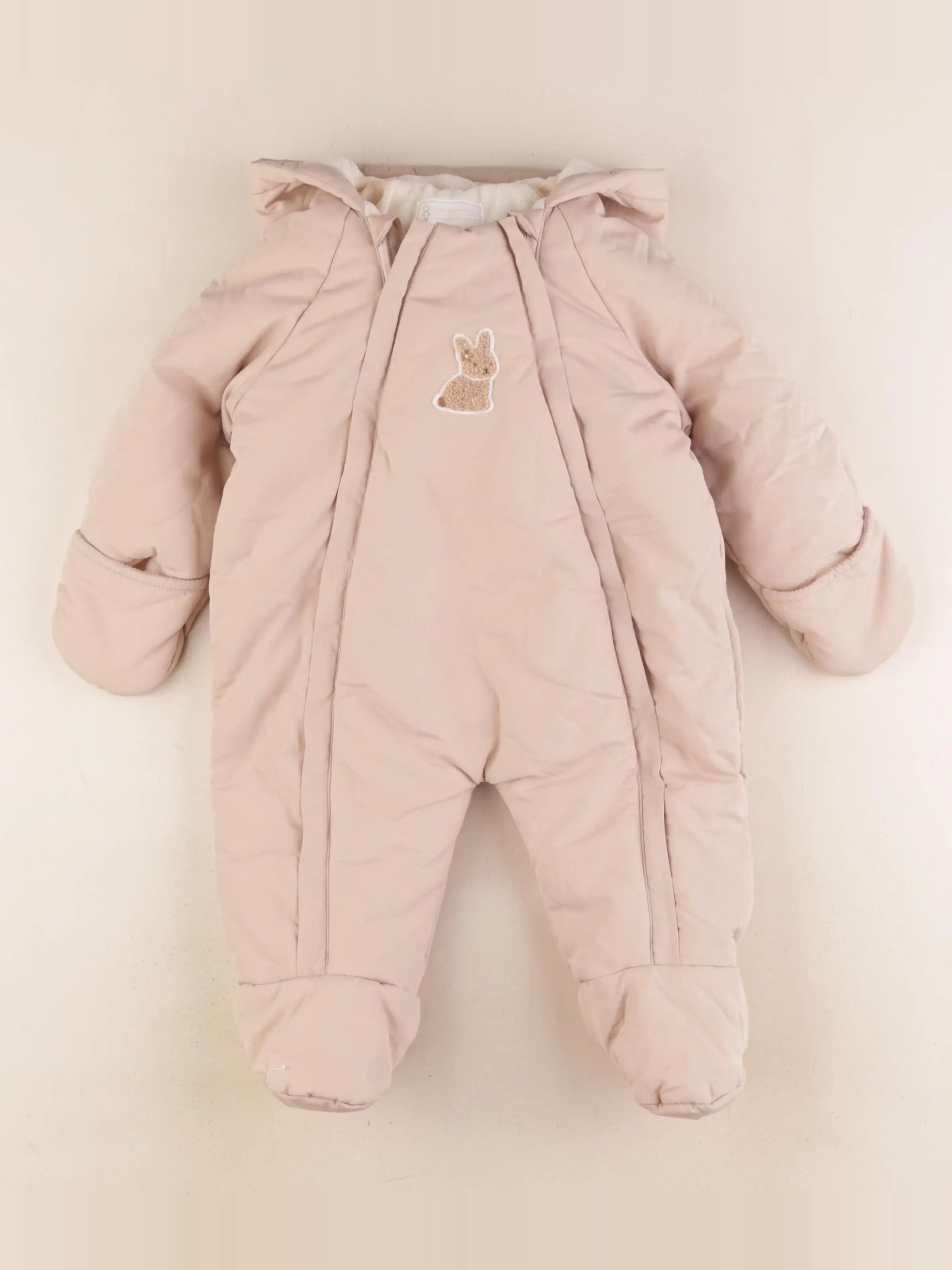 Vertbaudet - combi-pilote marron - 9 mois