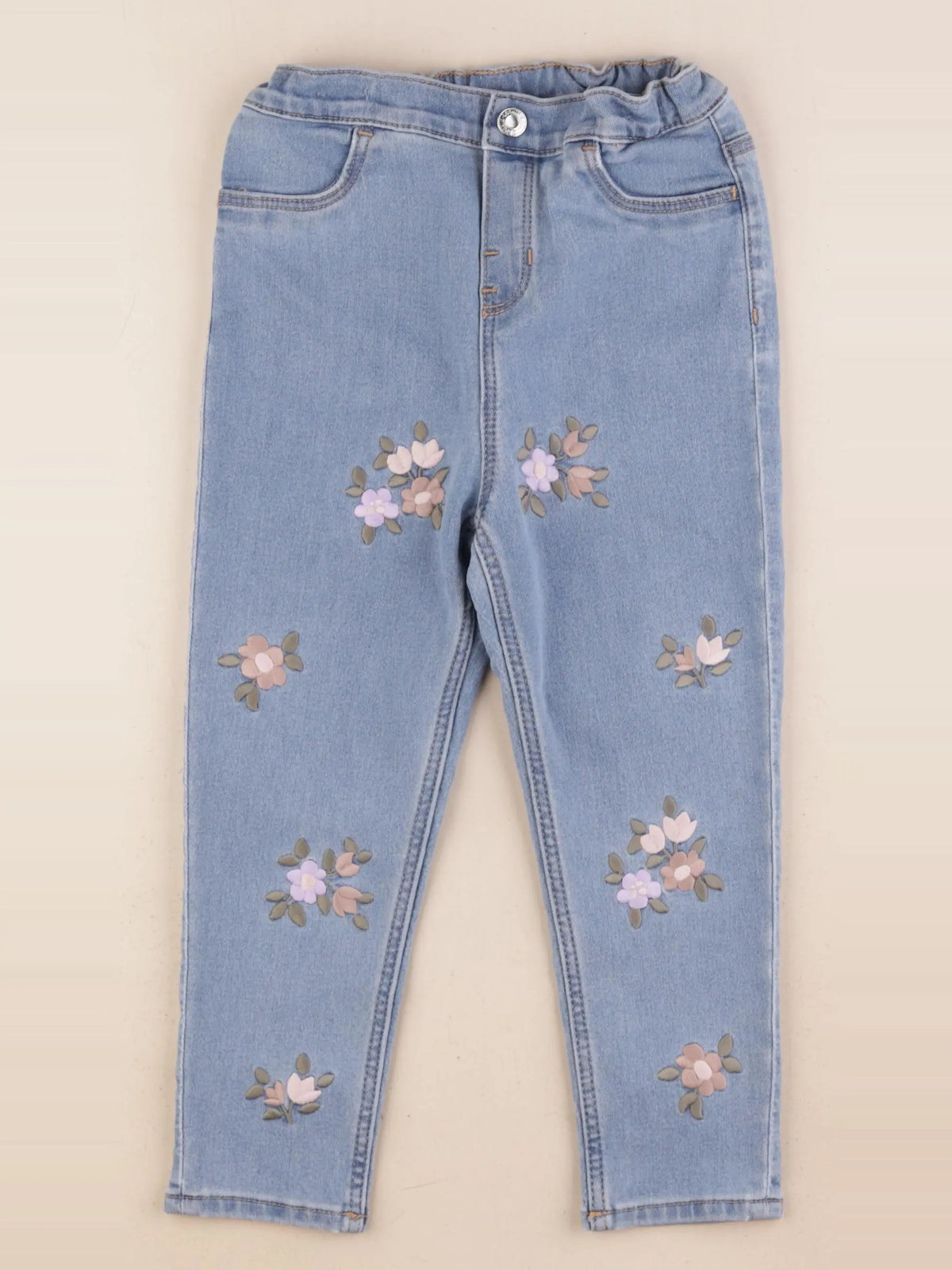 H&M - jean bleu - 3/4 ans