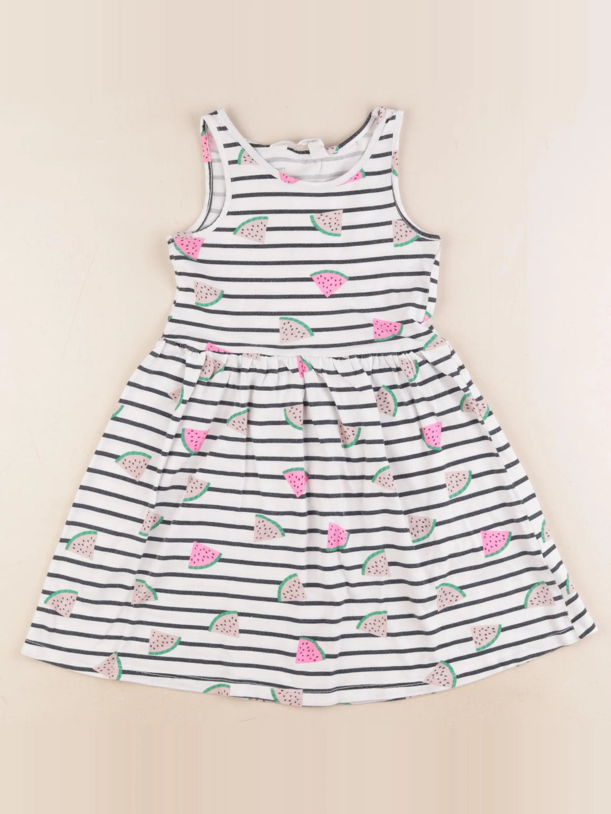 H&M - robe multicolore - 5/6 ans