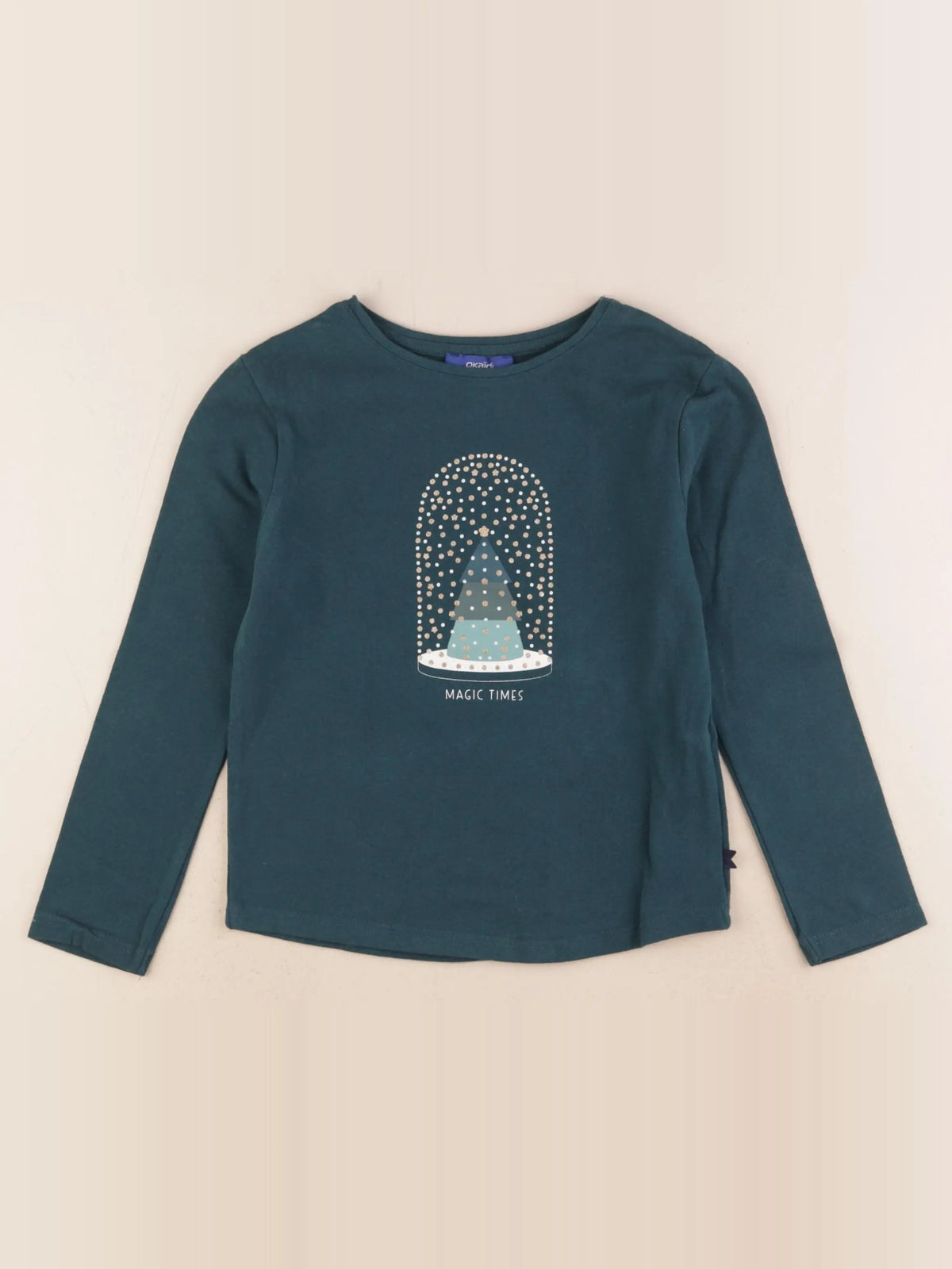Okaidi - tee-shirt vert - 5 ans
