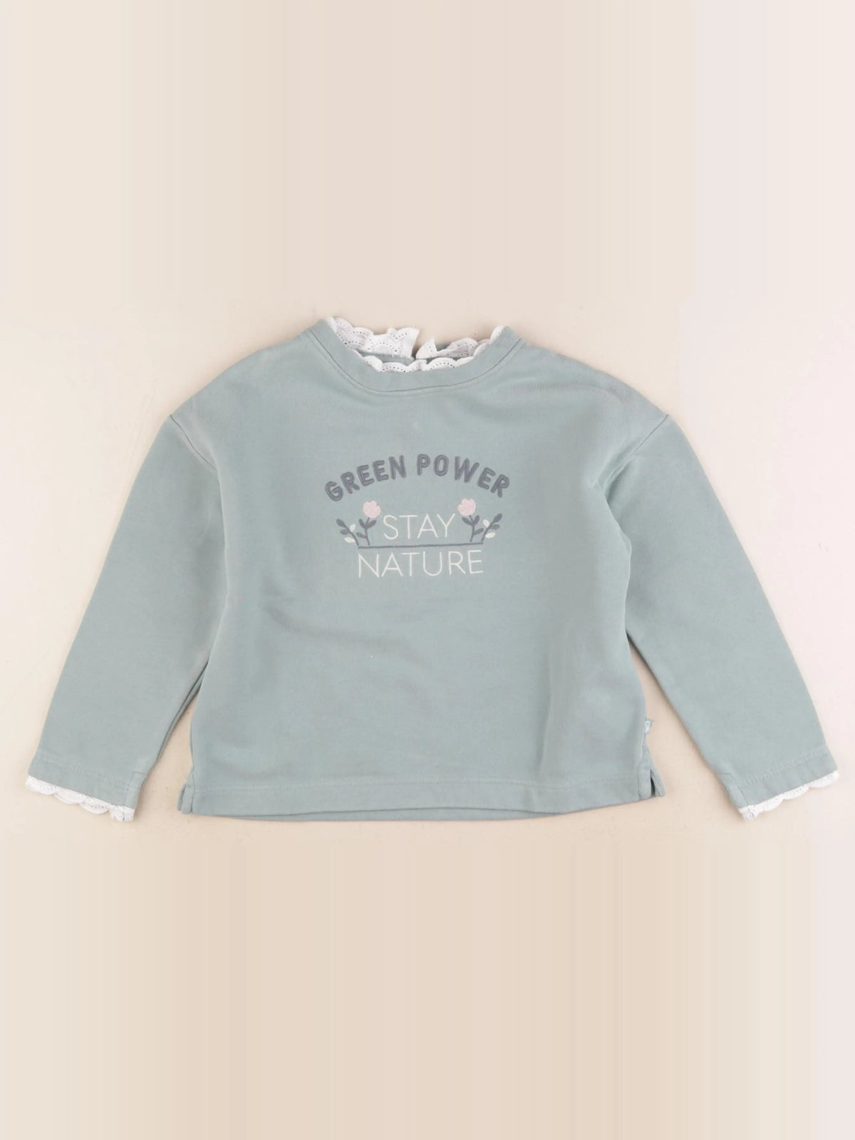 Okaidi - sweat vert - 5 ans