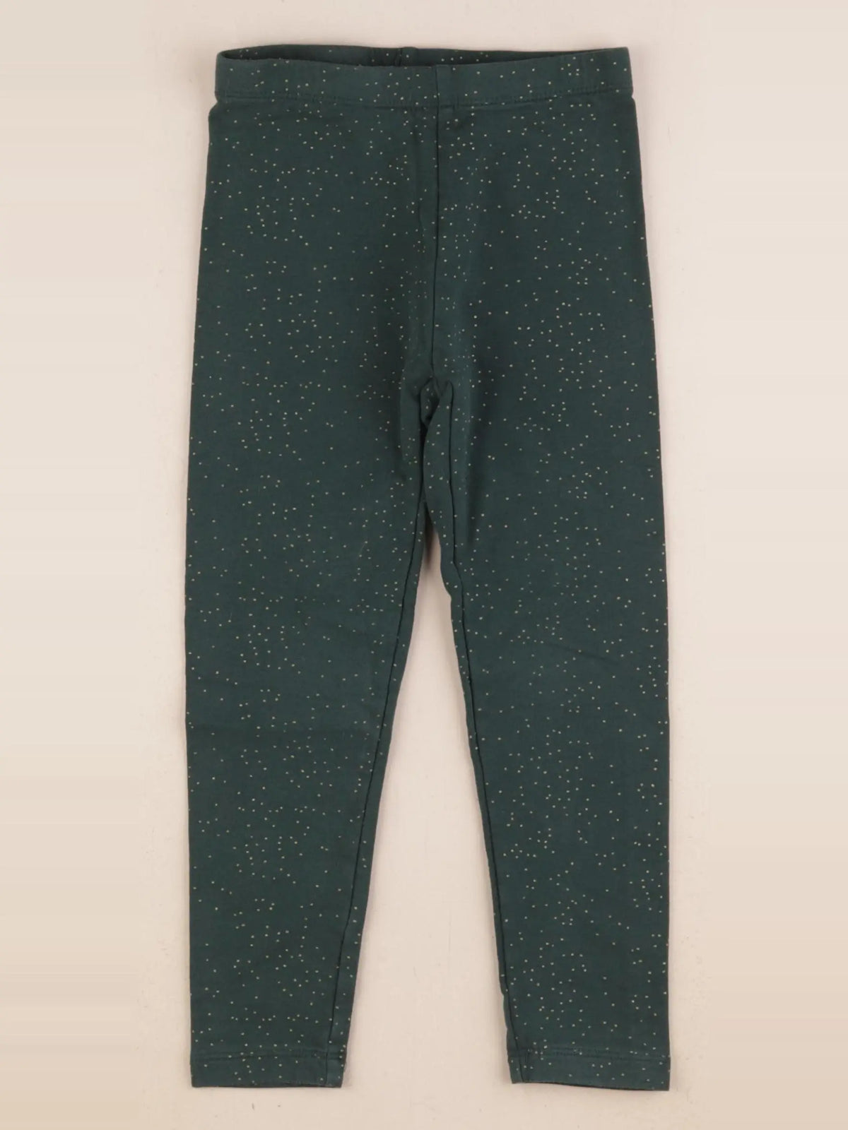 Monoprix - legging vert - 4 ans