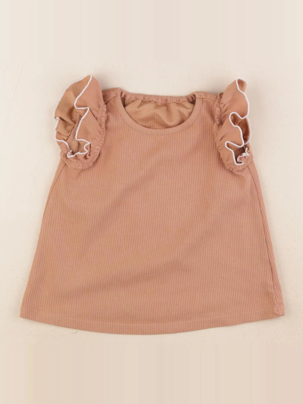 Uniqlo - tee-shirt marron - 18/24 mois