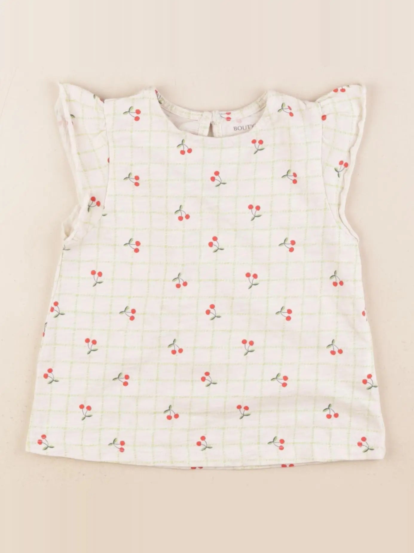 Boutchou - tee-shirt beige - 24 mois