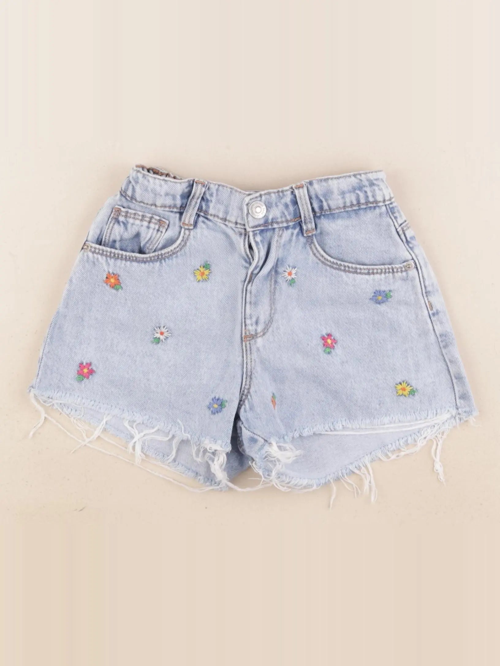 Zara - short bleu - 3/4 ans