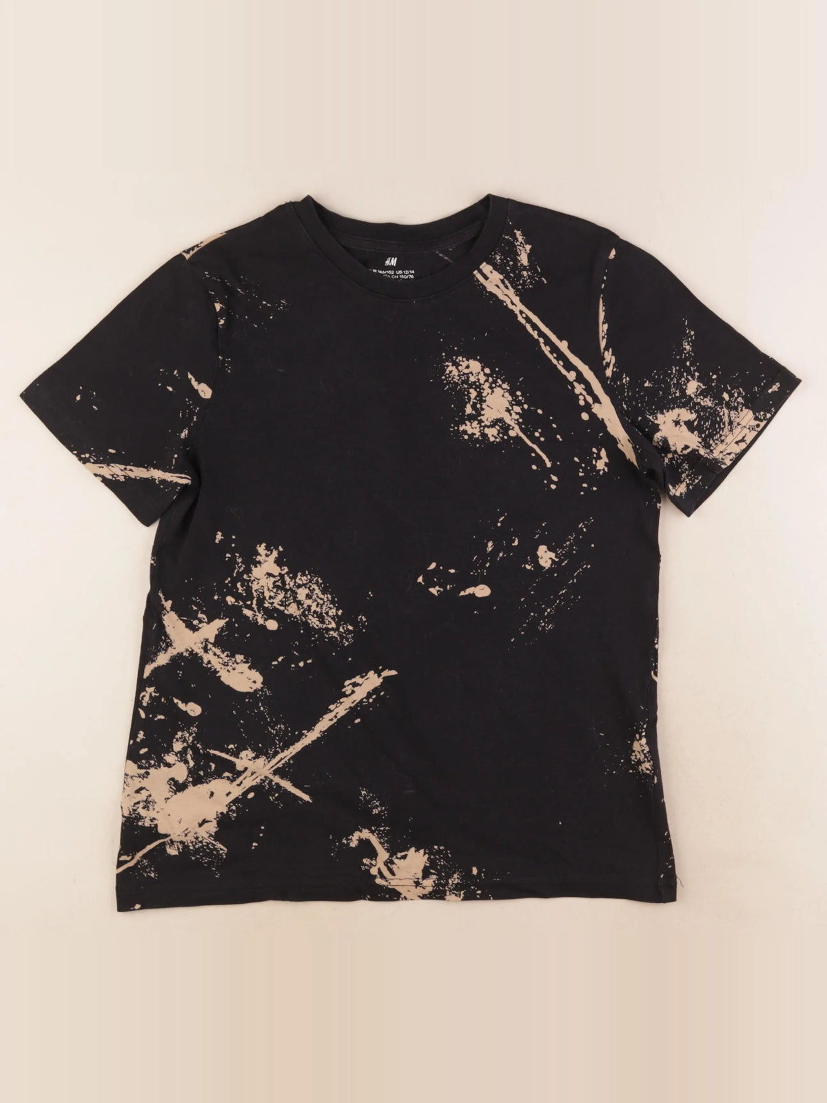H&M - tee-shirt noir - 10/12 ans