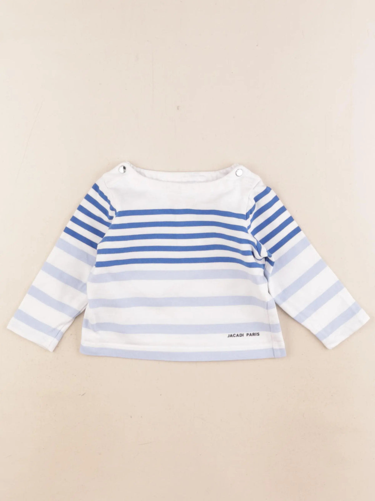 Jacadi - tee-shirt bleu - 12 mois