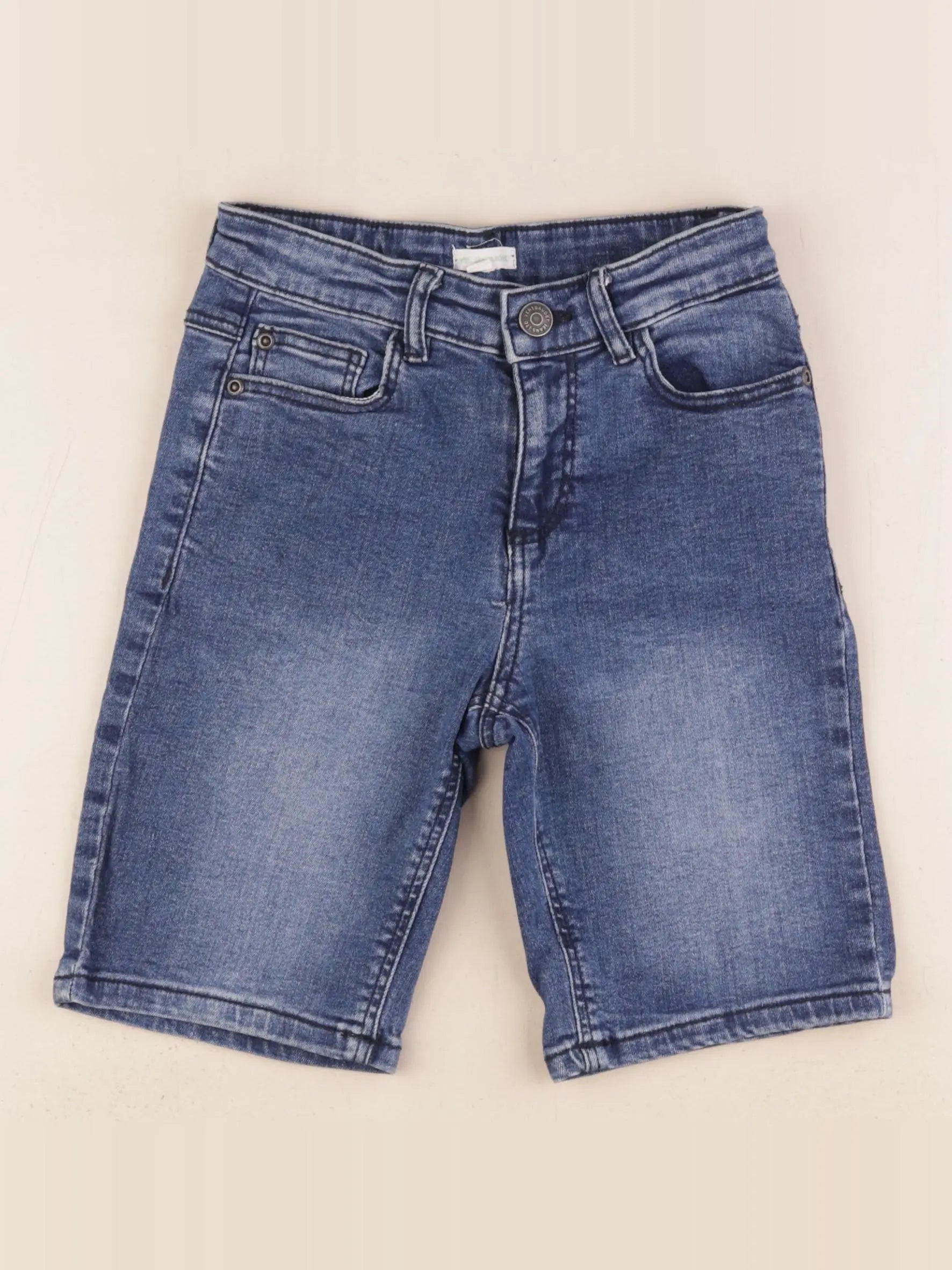 Vertbaudet - short bleu - 8 ans