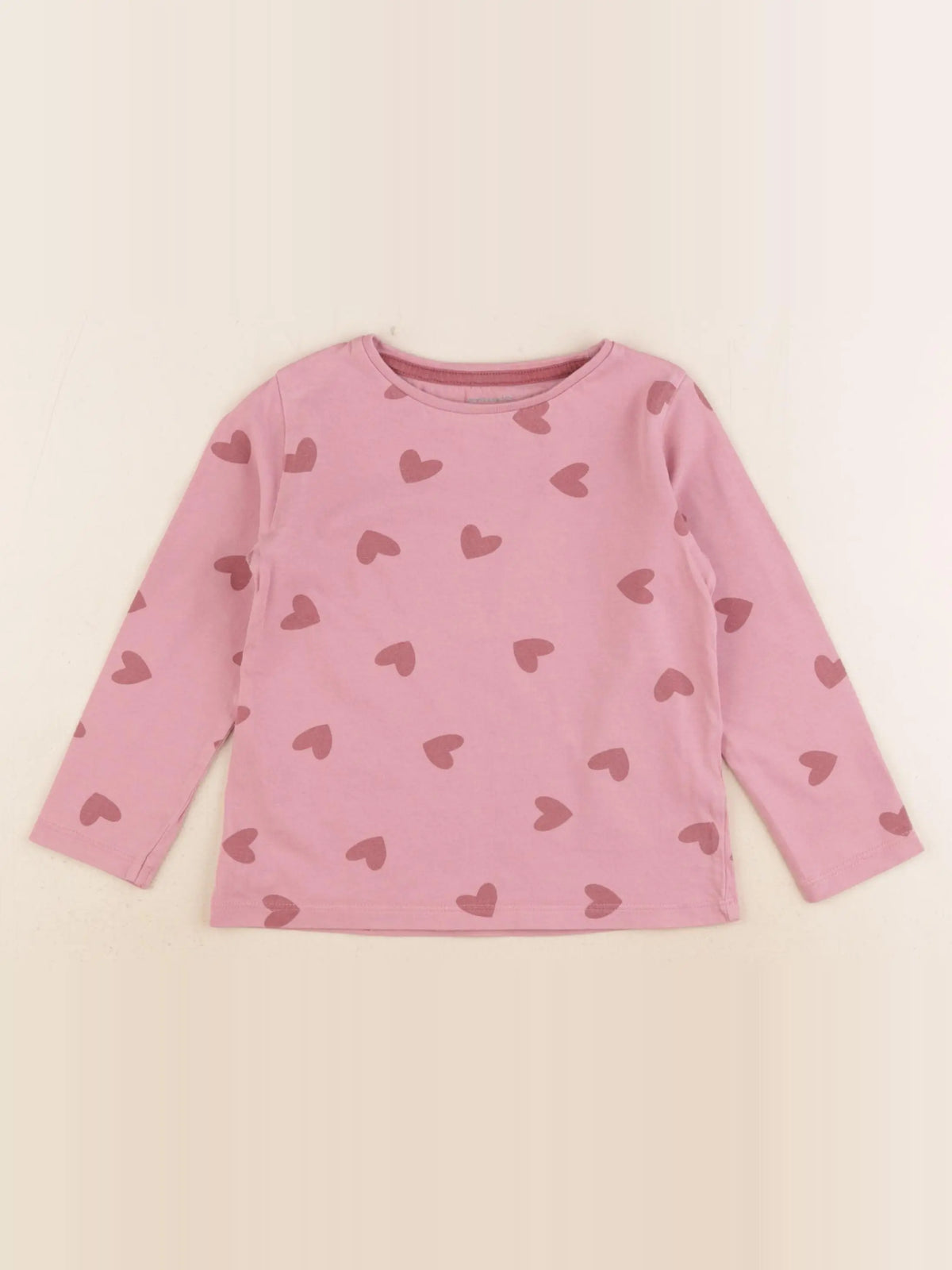 Vertbaudet - tee-shirt rose - 4 ans