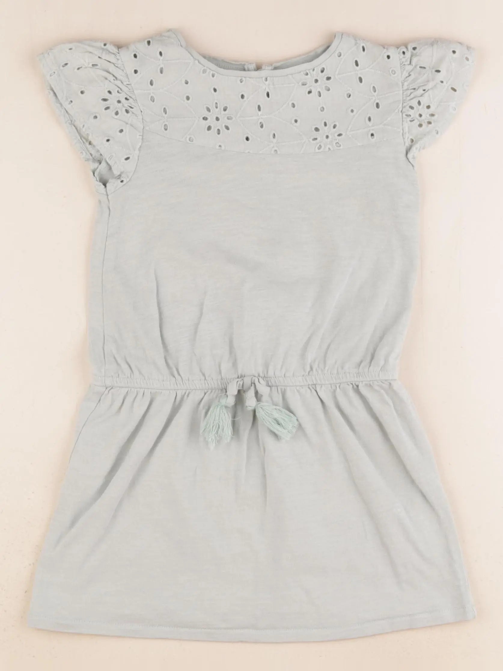 Vertbaudet - robe vert - 4 ans