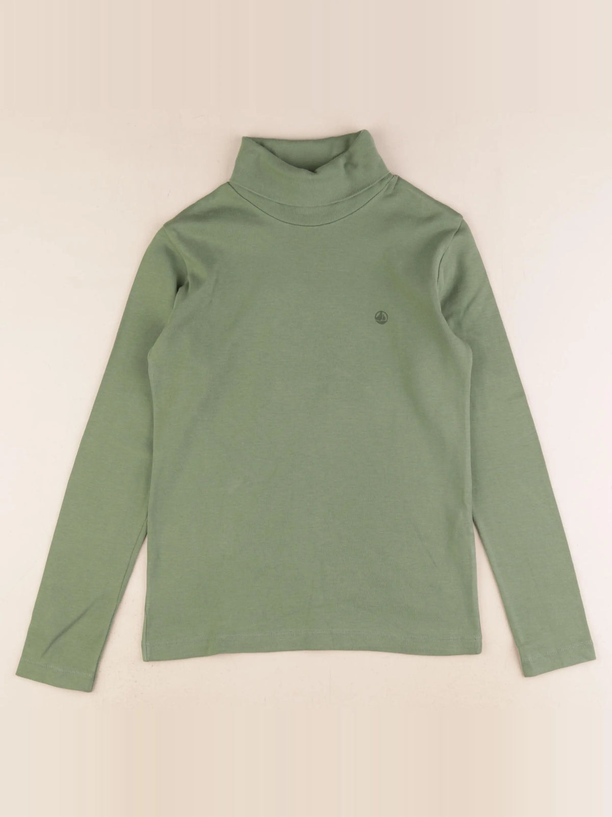 Petit Bateau - sous-pull vert - 10 ans