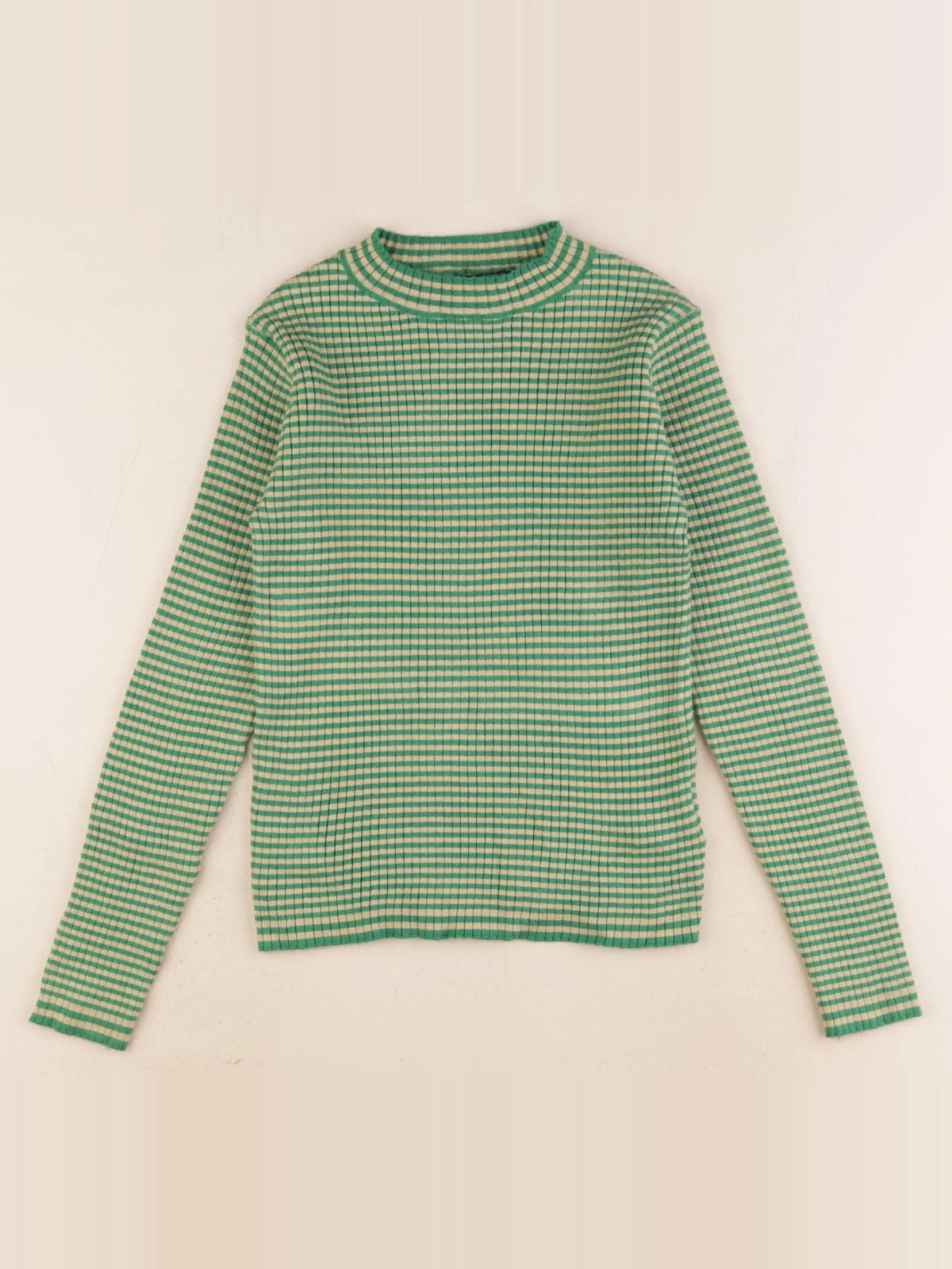 Monoprix - sous-pull vert - 8 ans