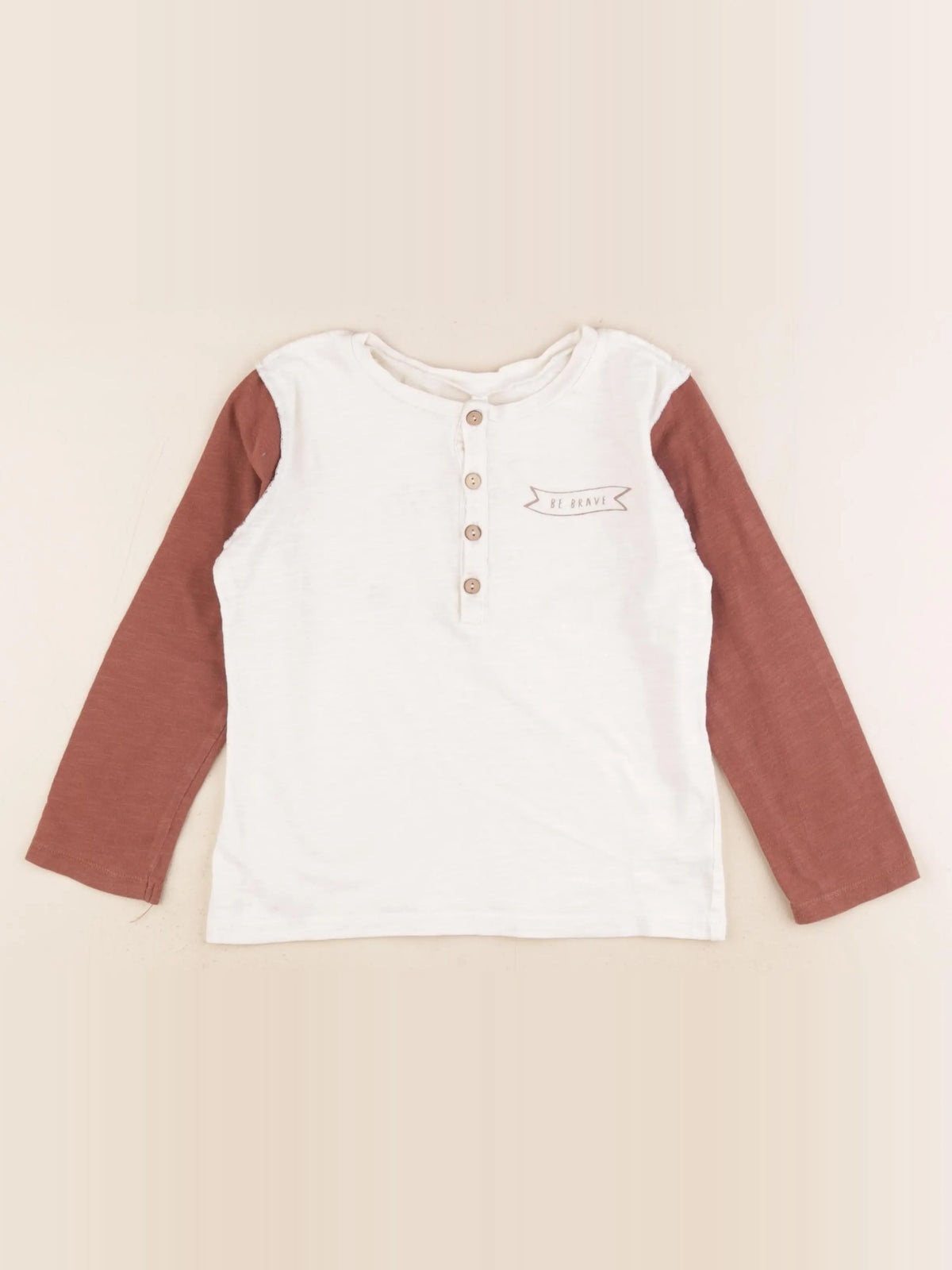 Rylee + Cru - tee-shirt marron - 5 ans