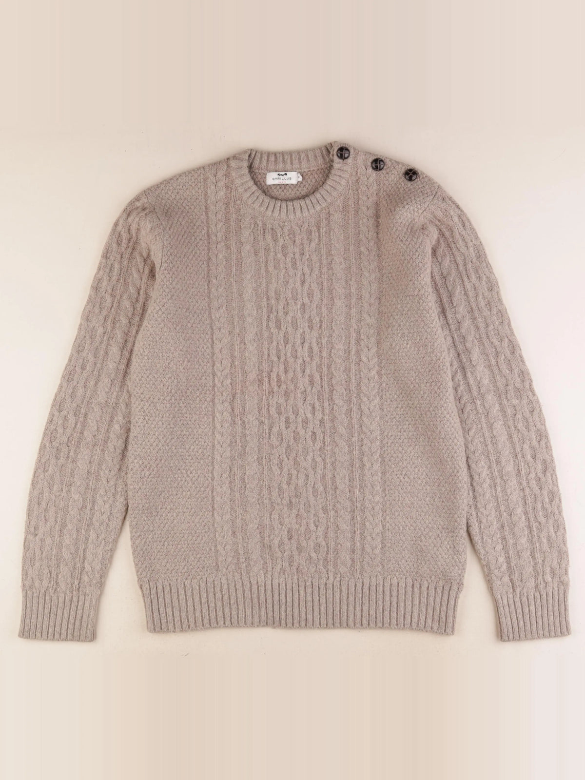 Cyrillus - pull beige - 16 ans