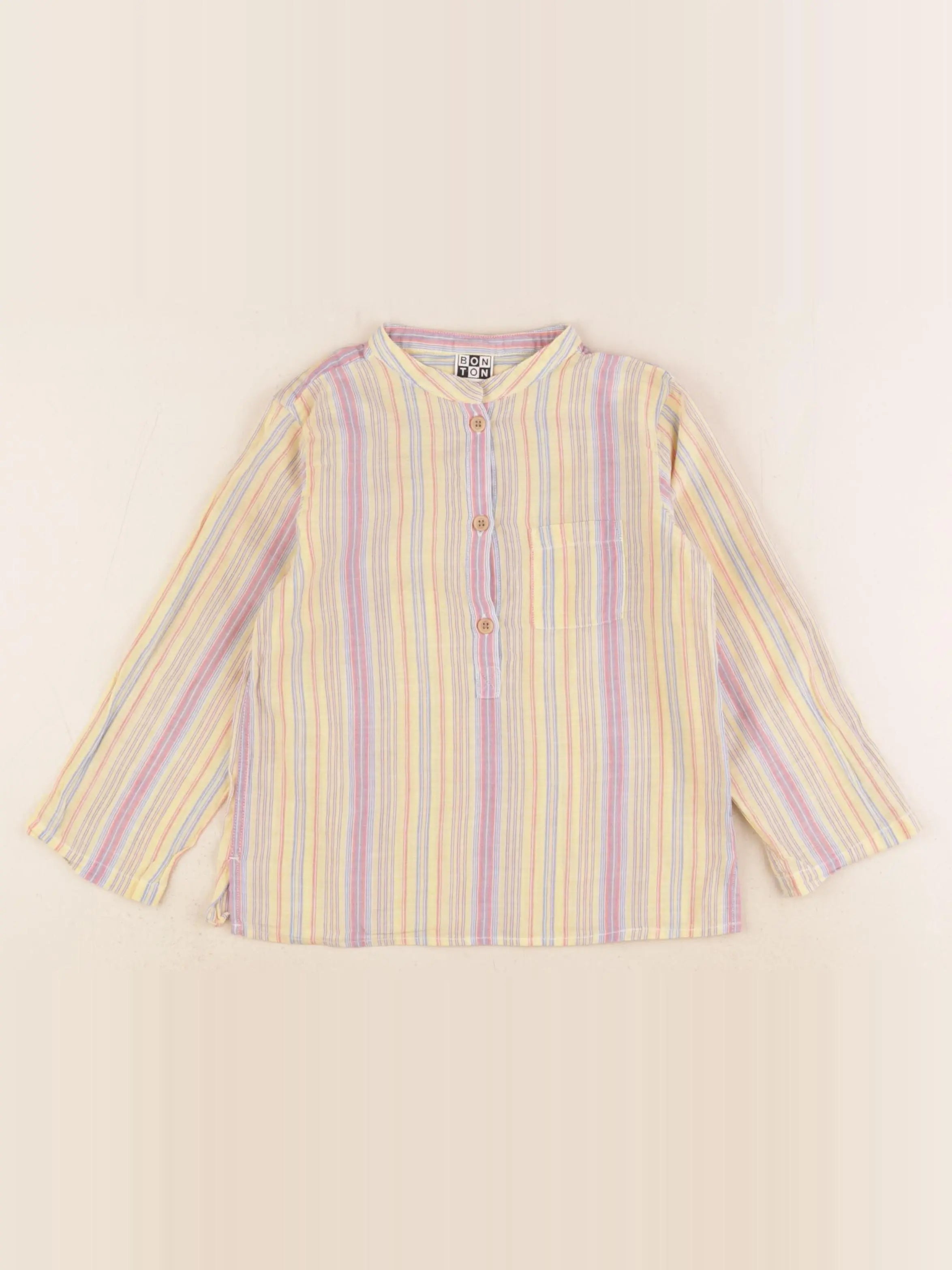 Bonton - blouse multicolore - 3 ans