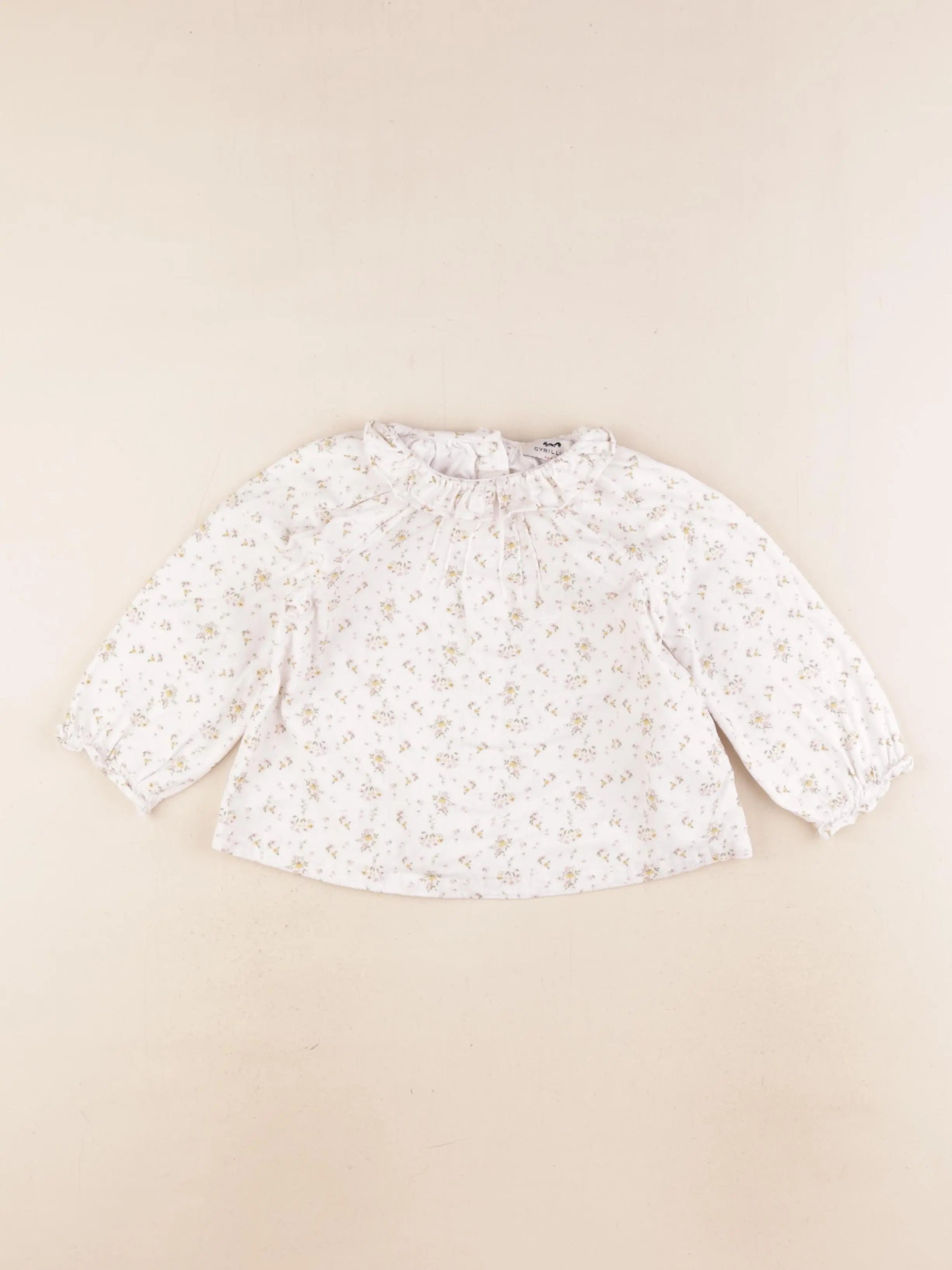 Cyrillus - blouse multicolore - 18 mois