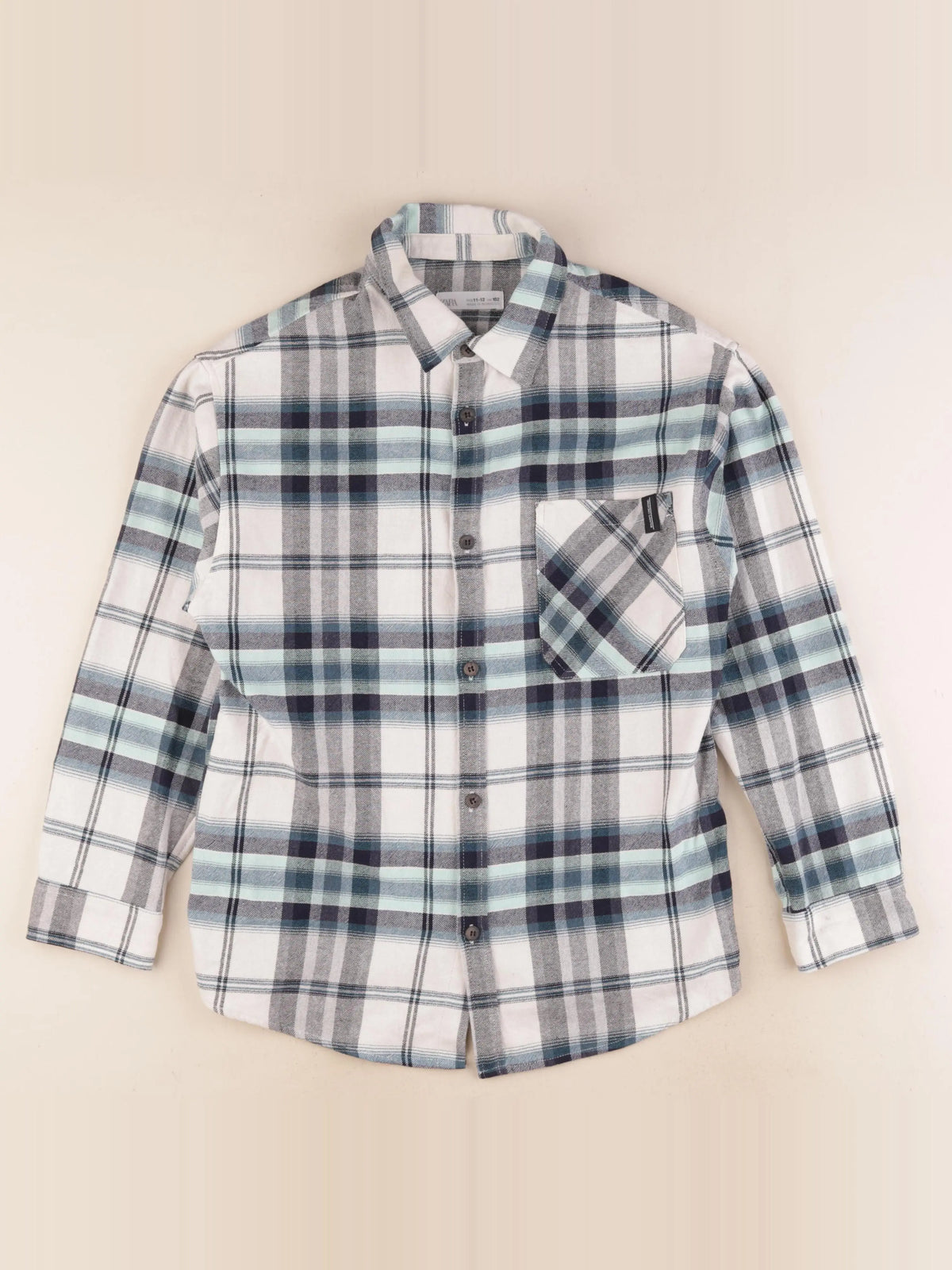 Zara - chemise bleu - 11/12 ans