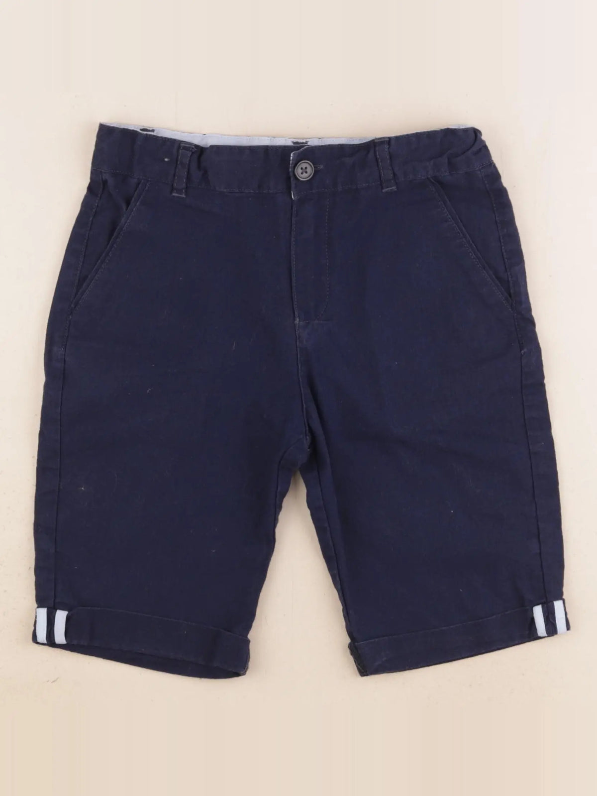 Vertbaudet - short bleu - 7 ans