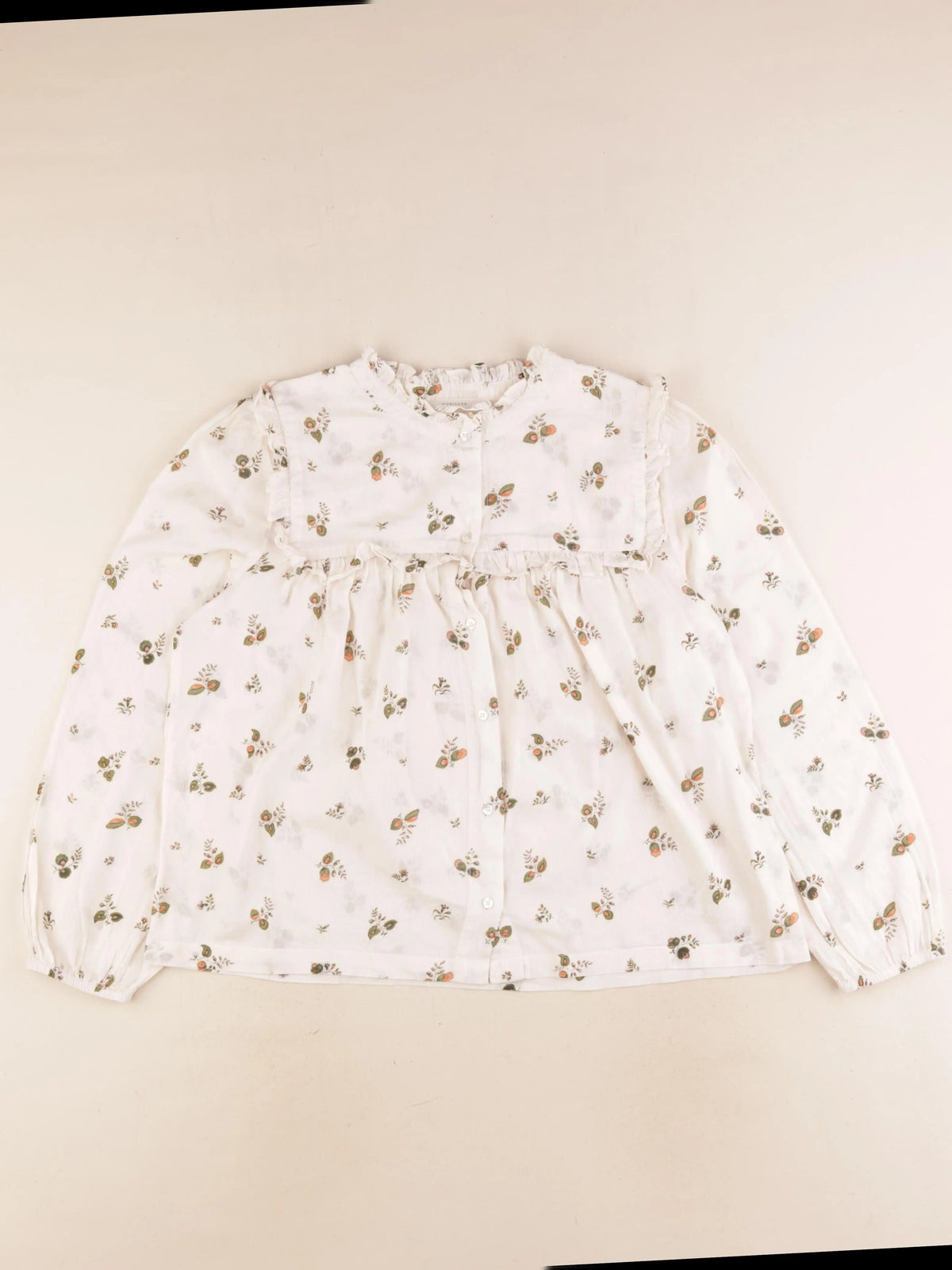 Cyrillus - blouse beige - 12 ans