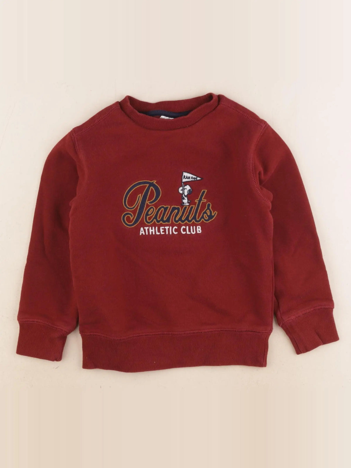 Cyrillus - sweat rouge - 4 ans