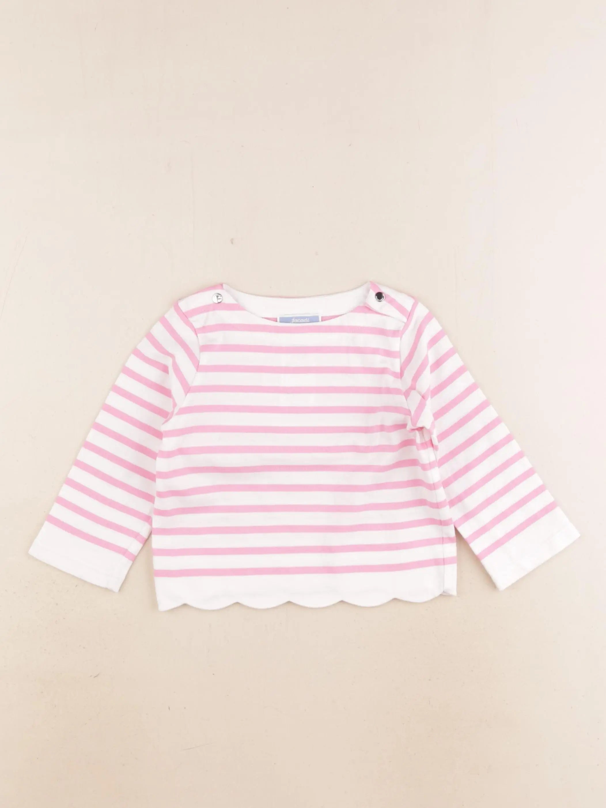 Jacadi - tee-shirt rose - 18 mois
