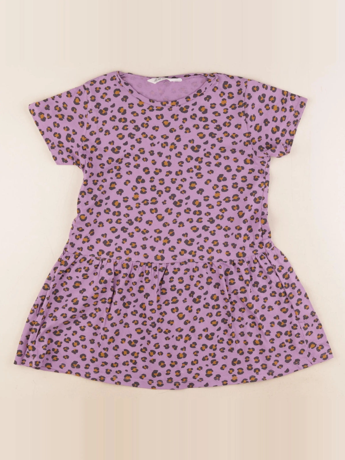 H&M - robe violet - 5/6 ans