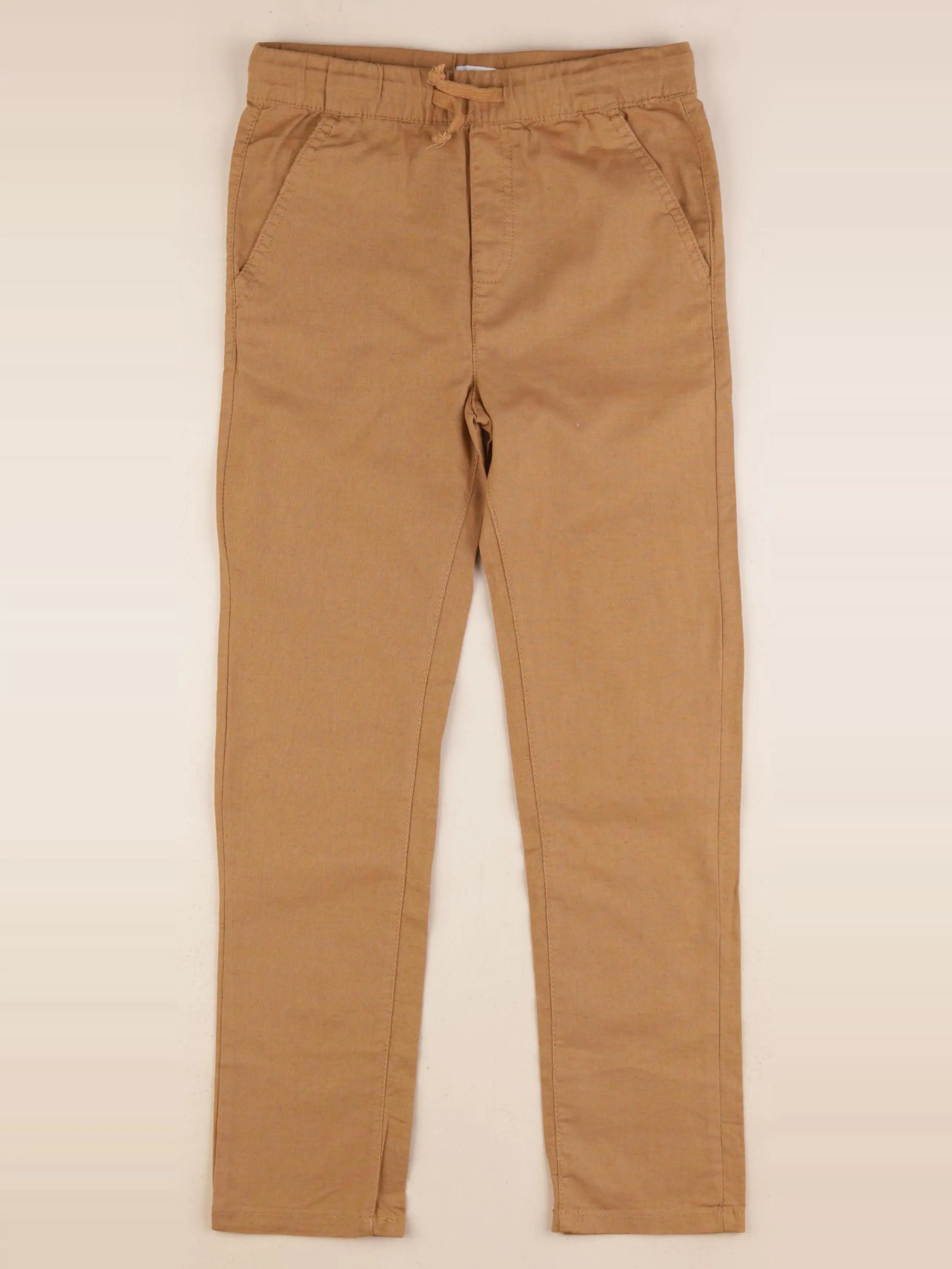Vertbaudet - pantalon marron - 9 ans