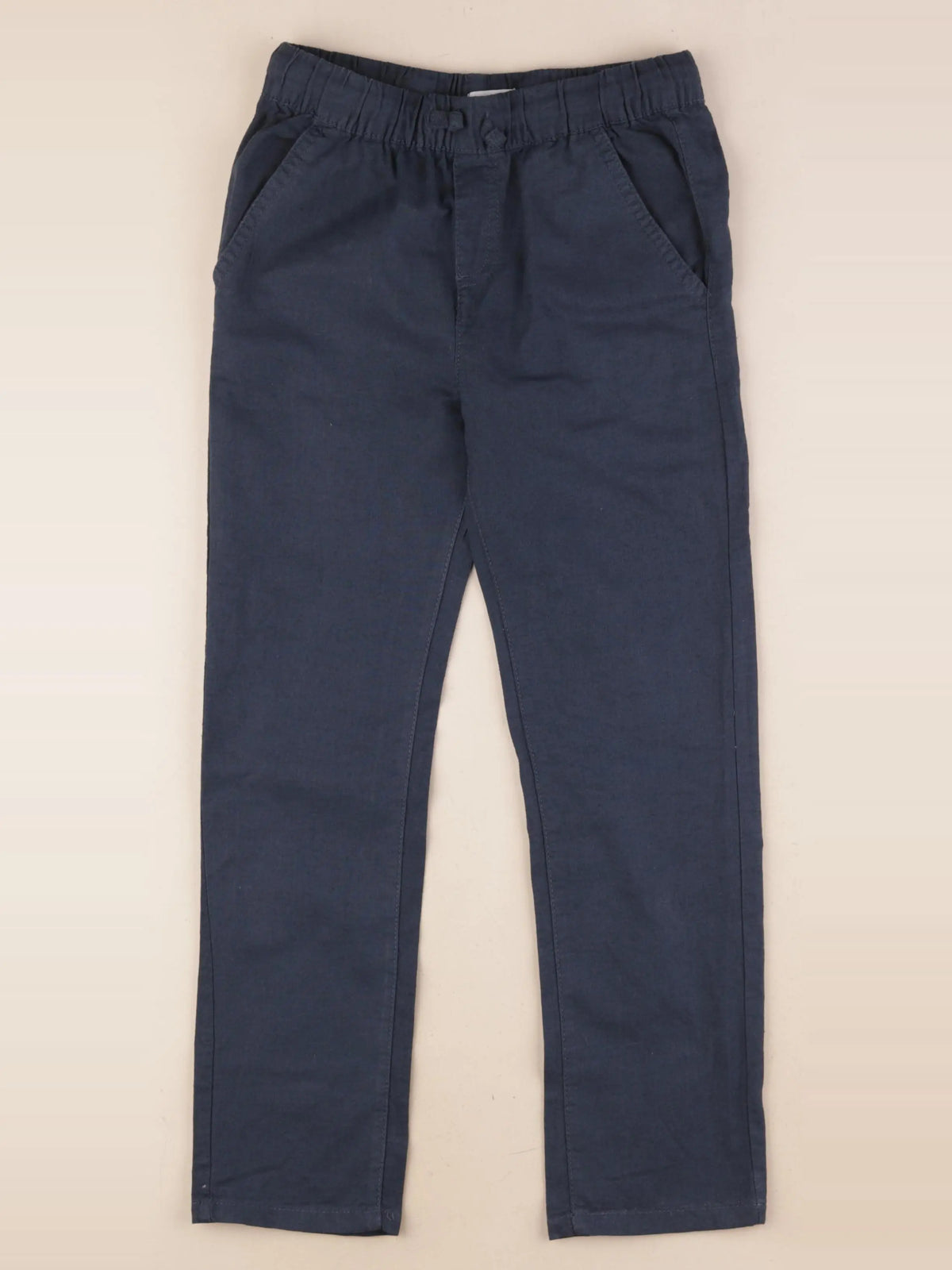 Vertbaudet - pantalon bleu - 8 ans