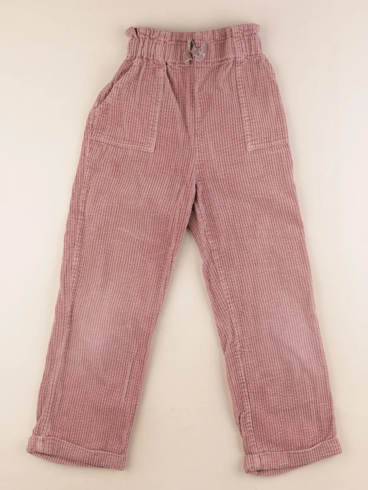 Vertbaudet - pantalon rose - 10 ans