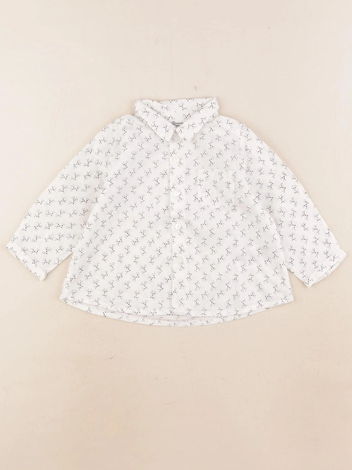Bonpoint - chemise blanc - 6 mois