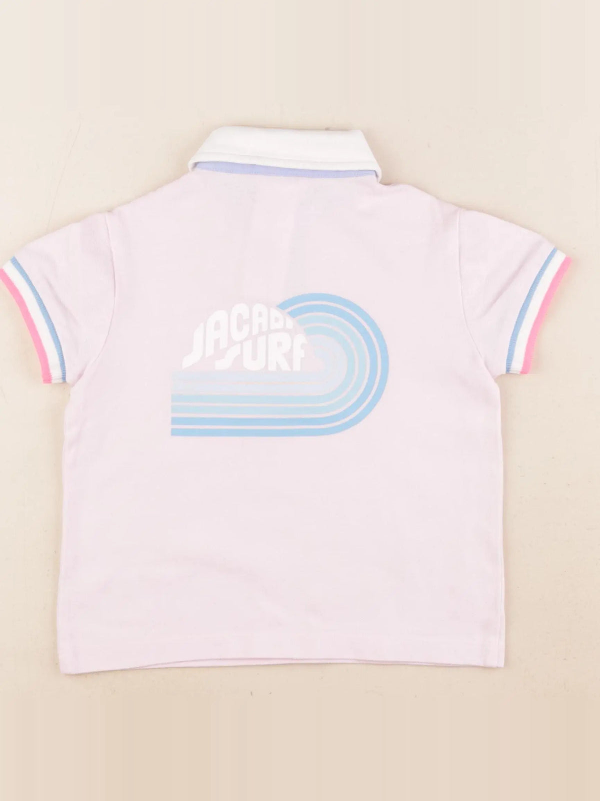 Jacadi - polo imprimé au dos rose - 4 ans