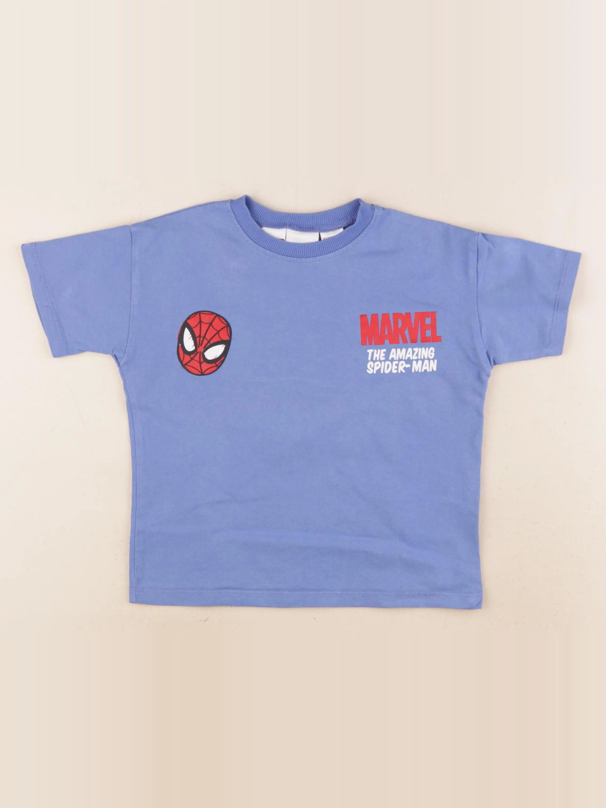 Zara - tee-shirt imprimé au dos bleu - 4 ans