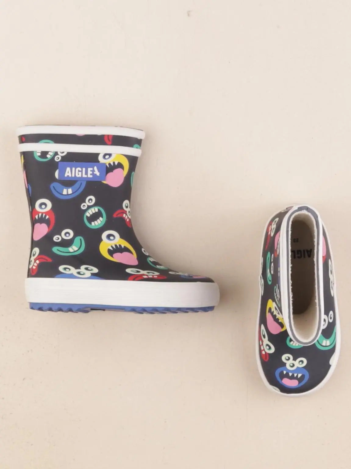 Aigle - bottes bleu - pointure 23