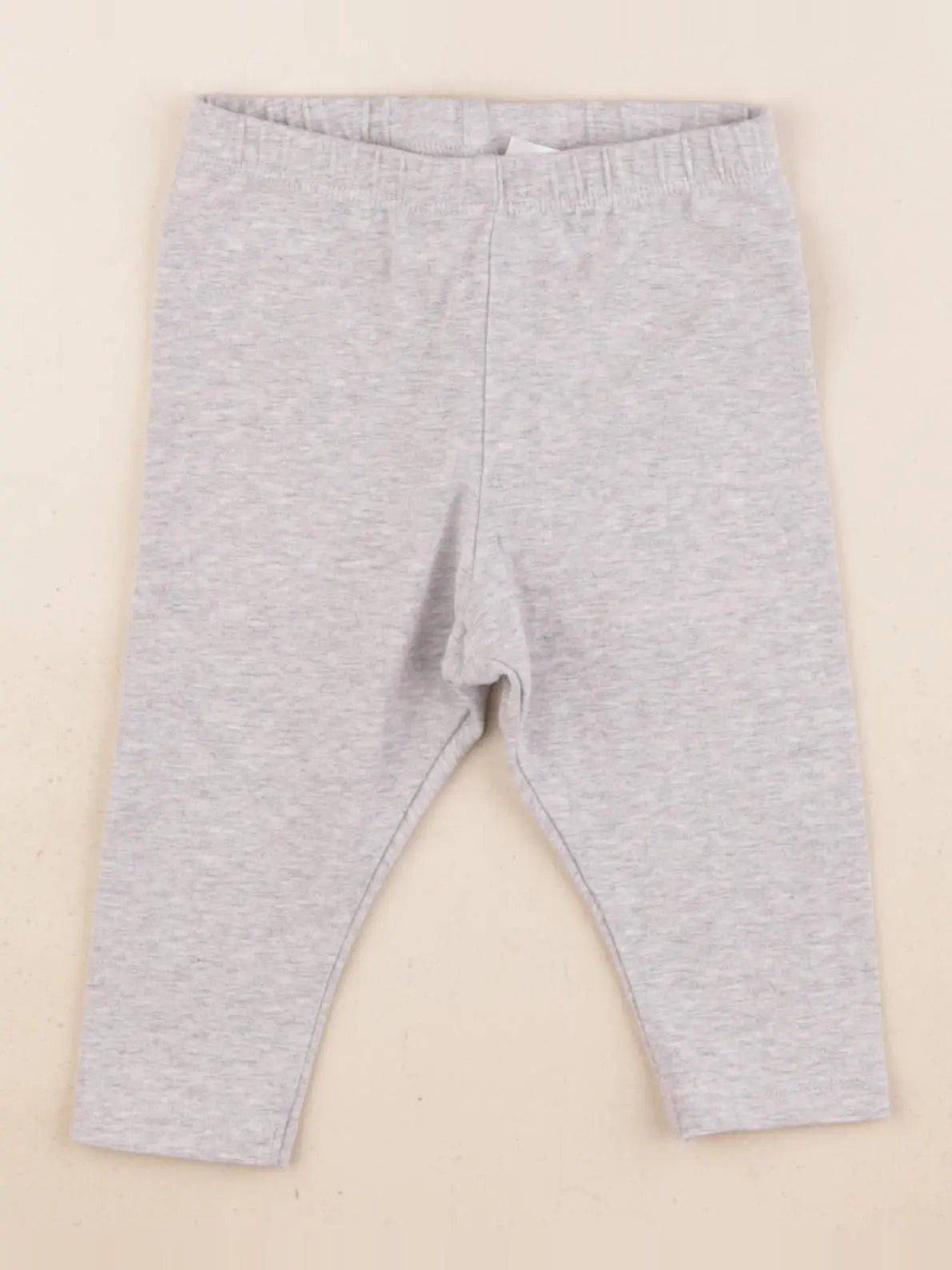 H&M - legging gris - 4/6 mois